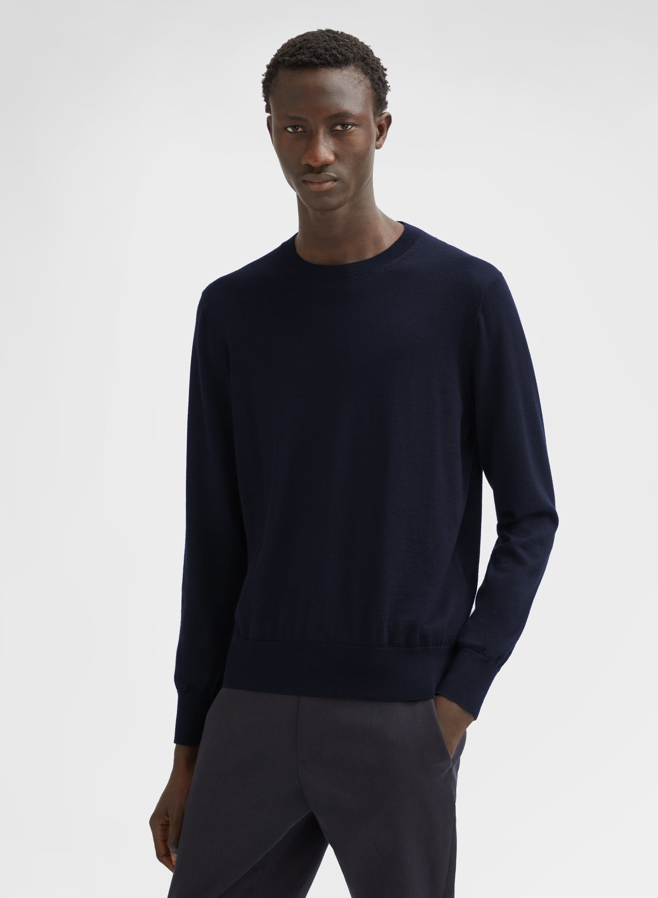 CASHMERE BLEND CREWNECK