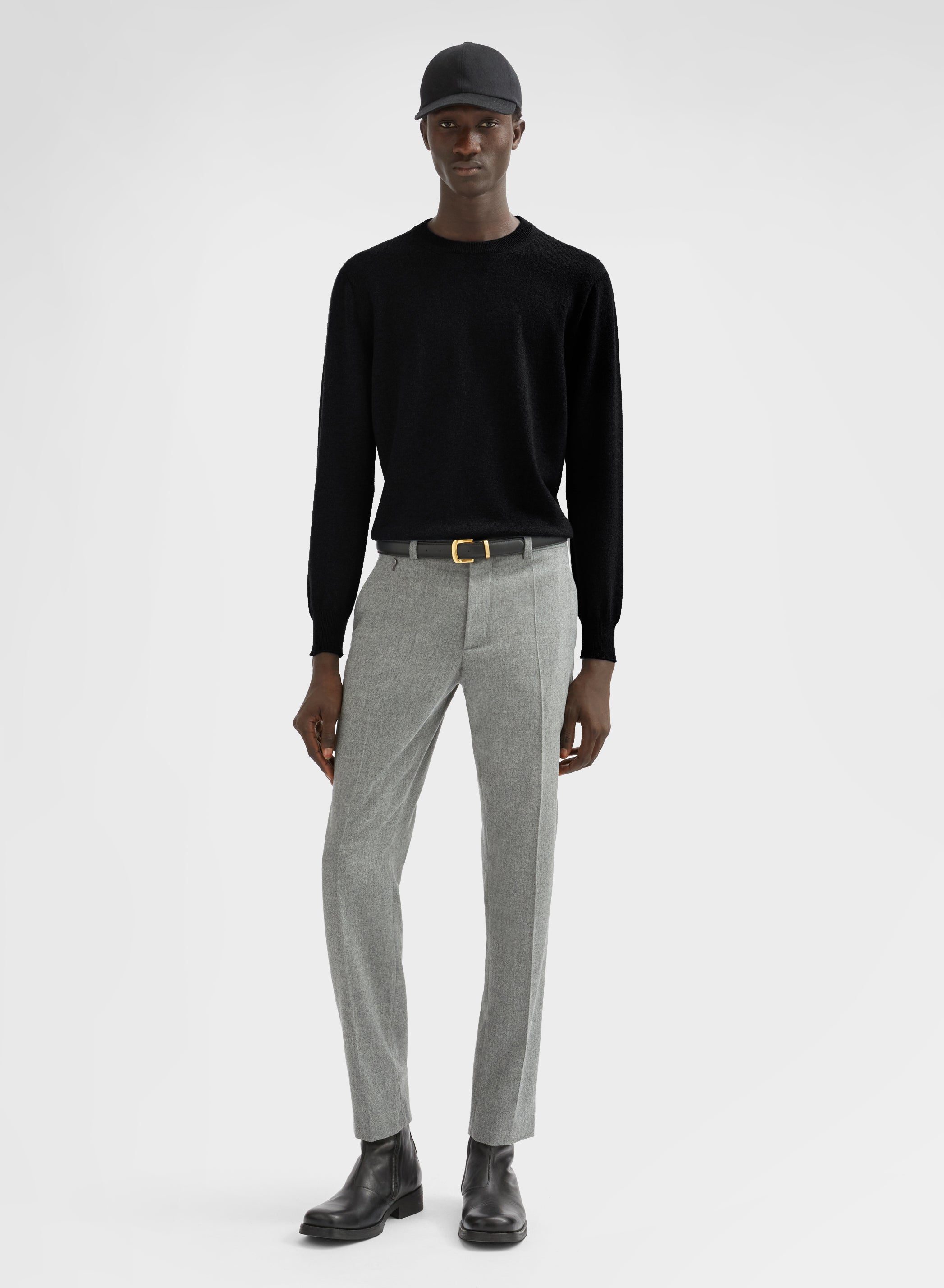 CASHMERE JERSEY CREWNECK