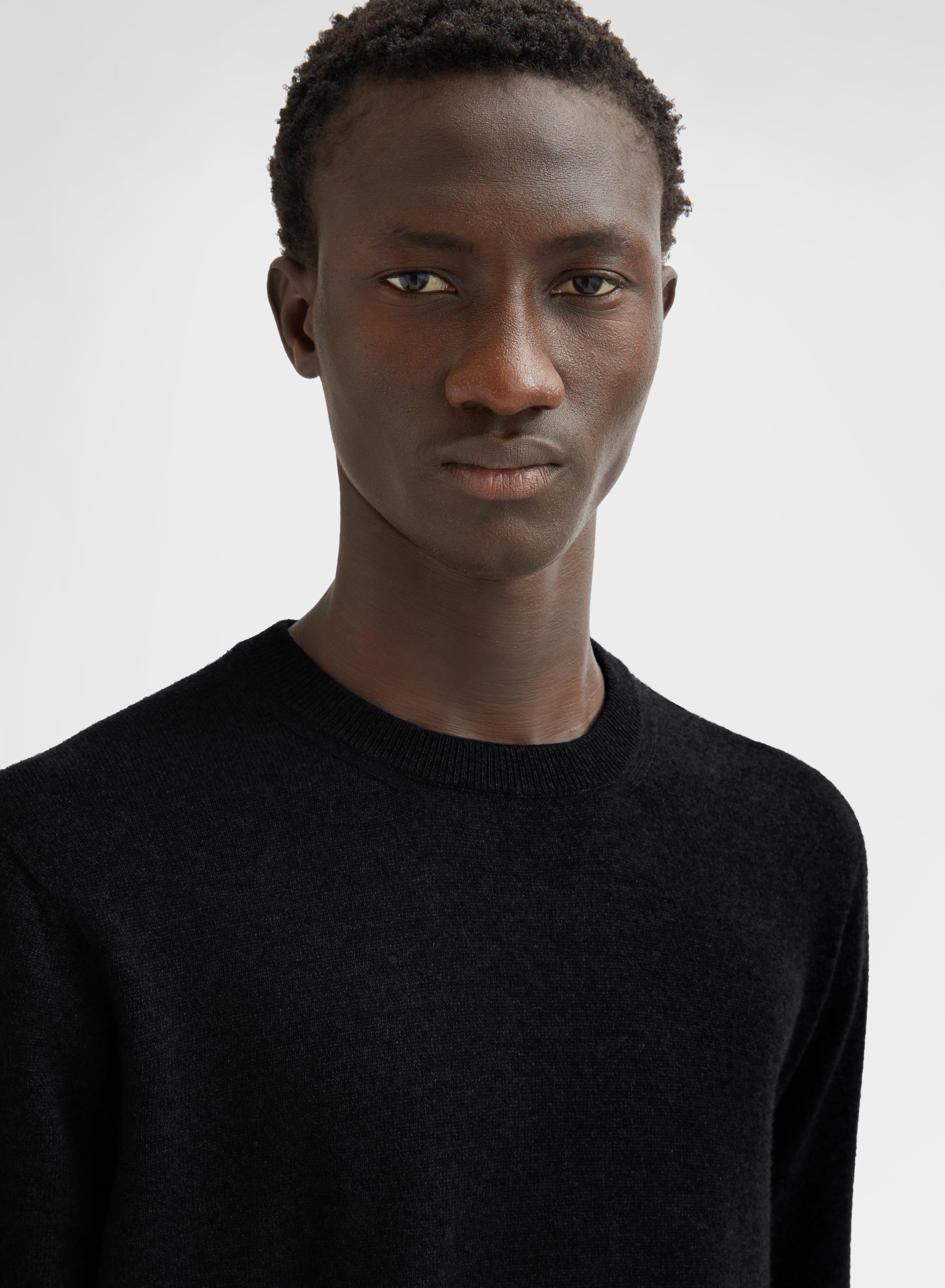 CASHMERE JERSEY CREWNECK