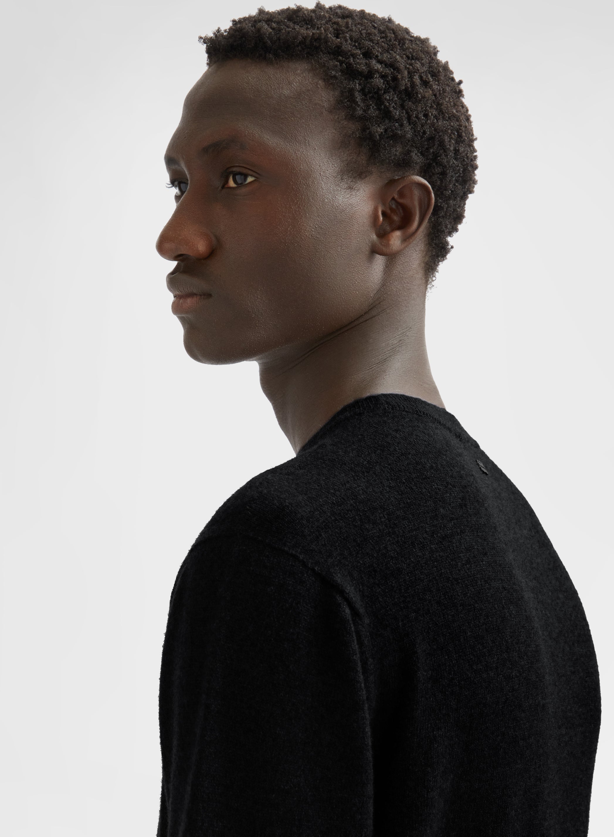 CASHMERE JERSEY CREWNECK