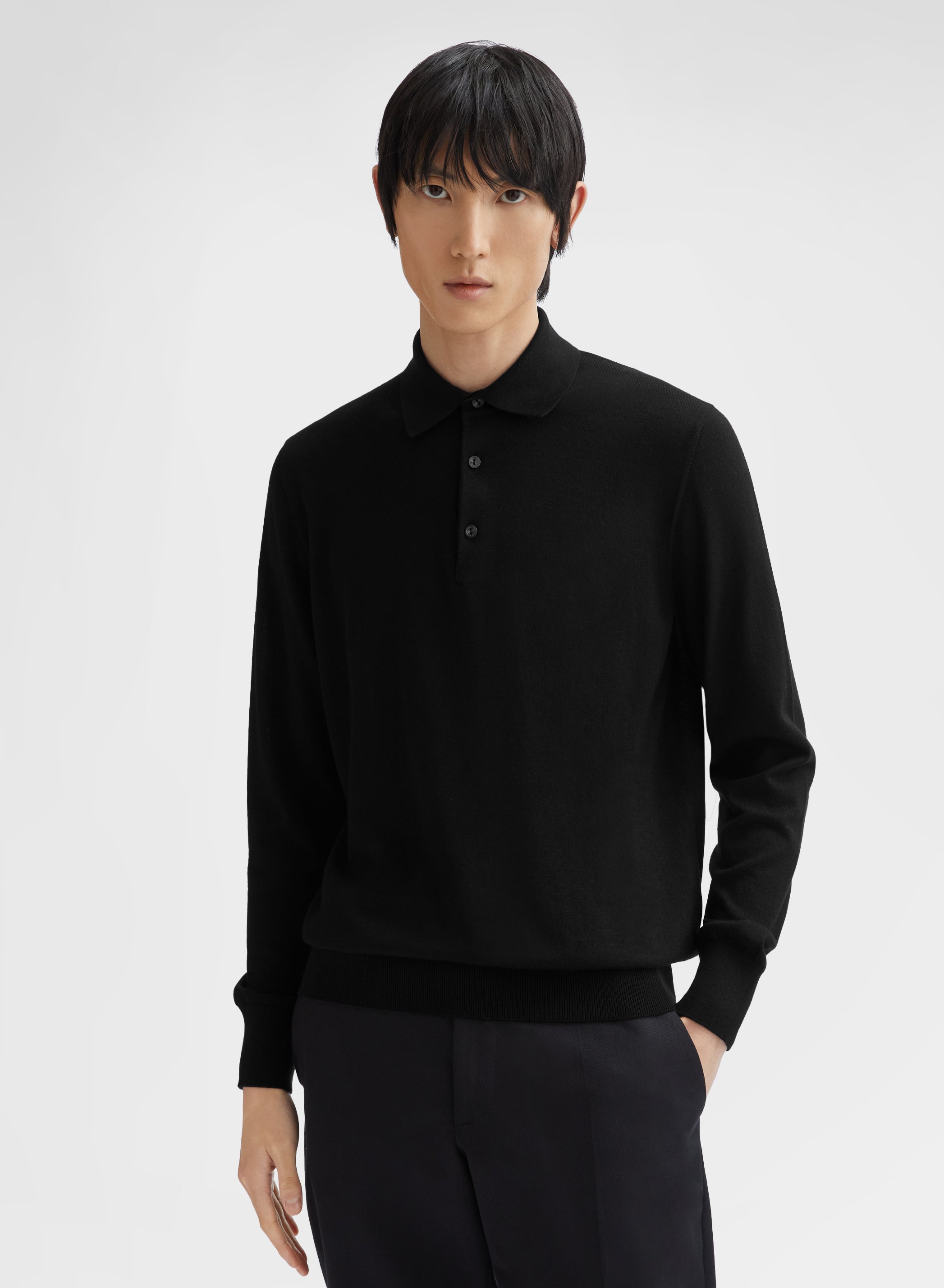 CASHMERE BLEND POLO
