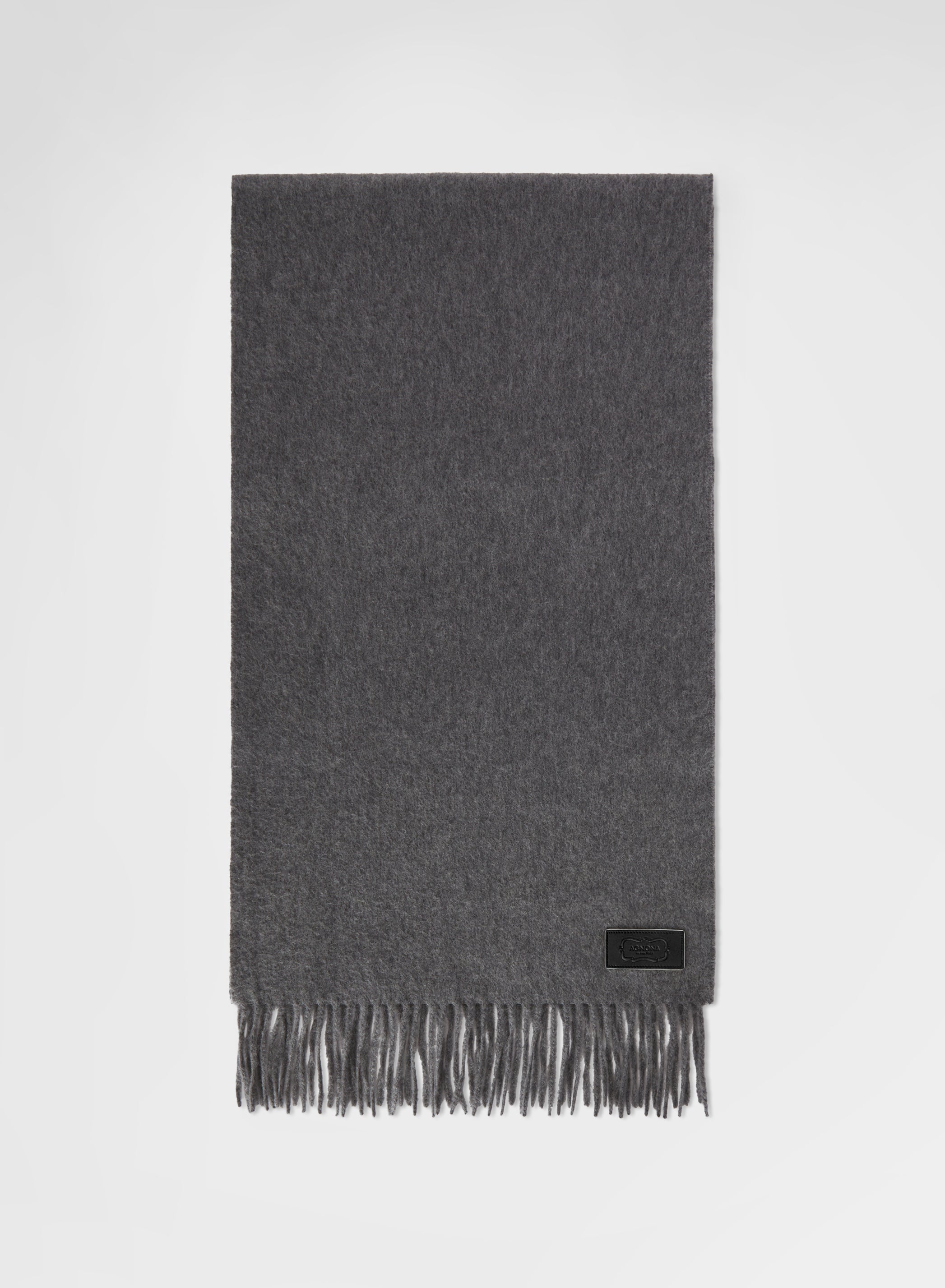 CASHMERE ZIBELLINATO SCARF FLANNEL