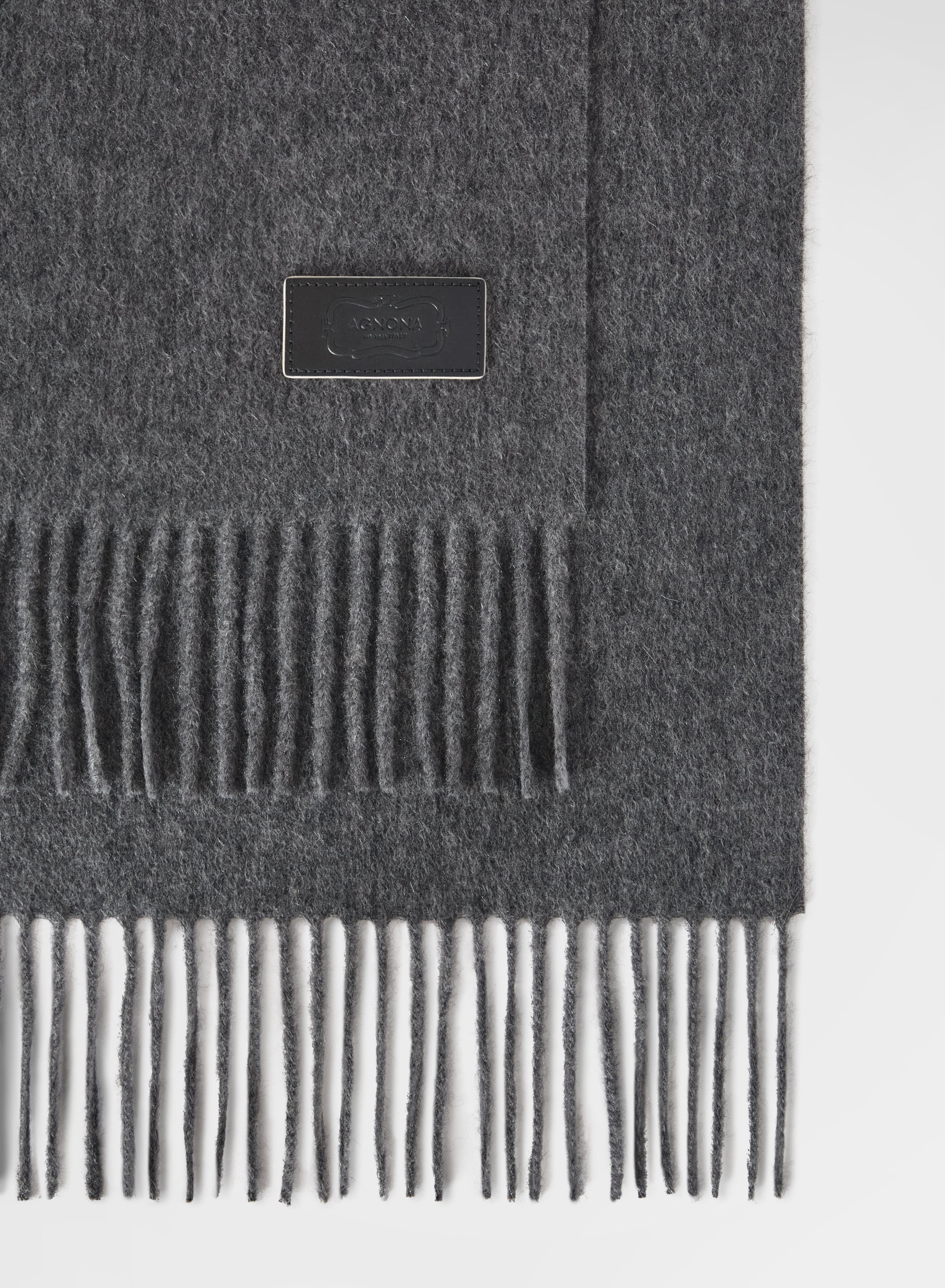CASHMERE ZIBELLINATO SCARF FLANNEL