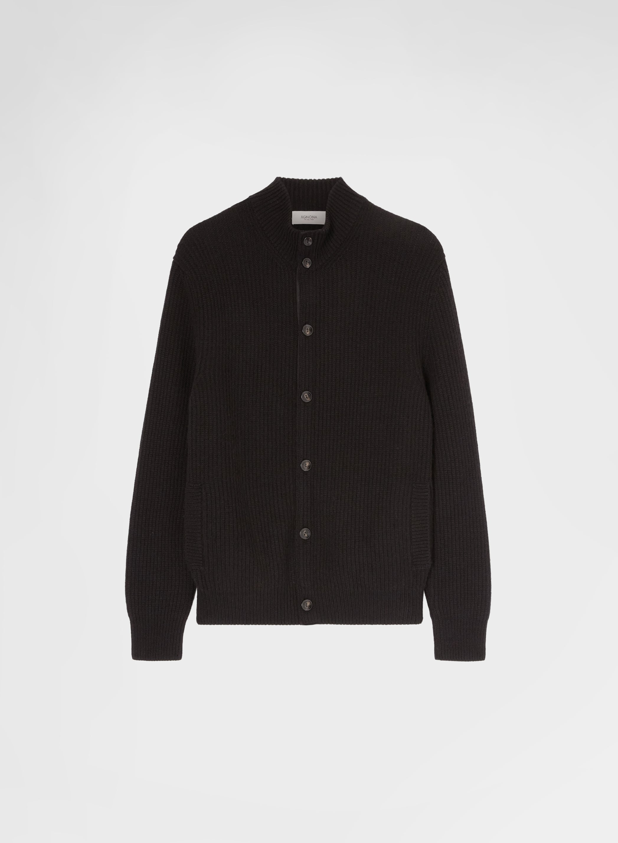 LONG SLEEVE CARDIGAN BLACK