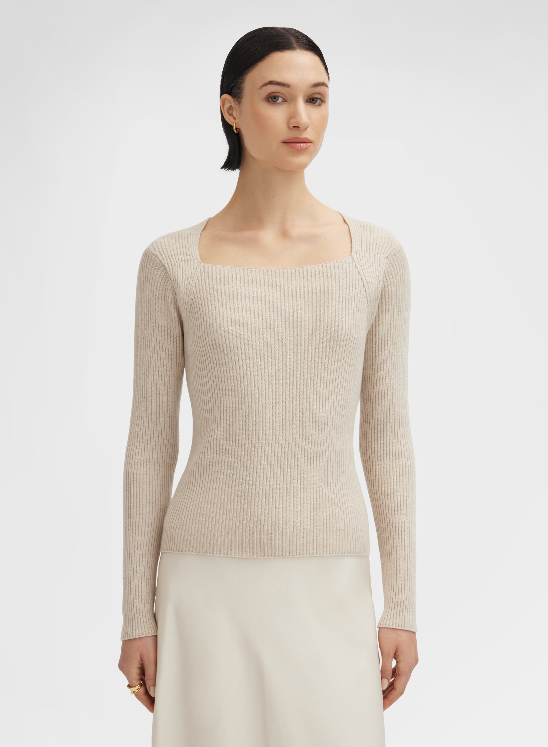 LONG SLEEVE CREWNECK COSTA CHAMPAGNE