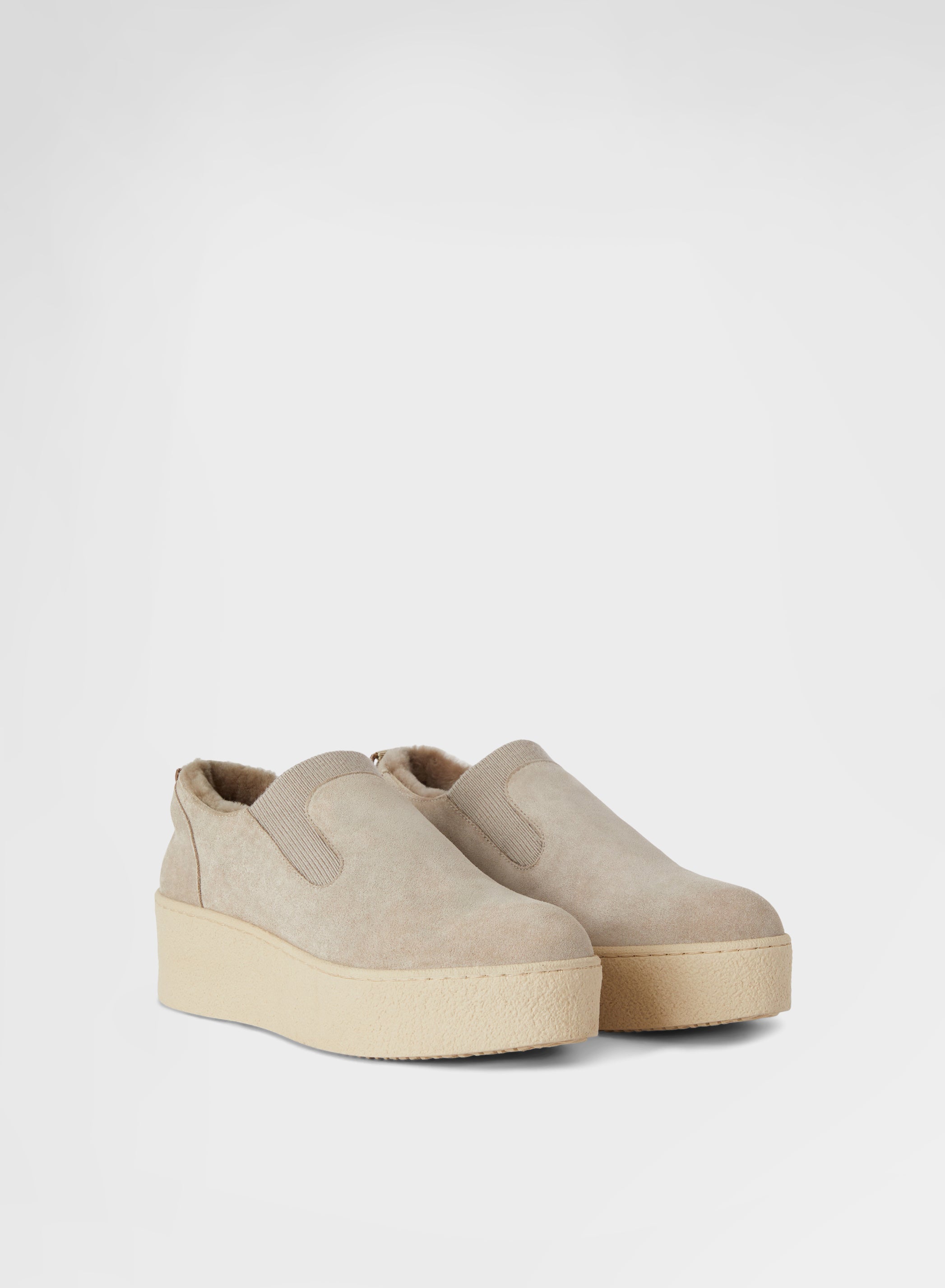SLIP ON CALF SUEDE MOON