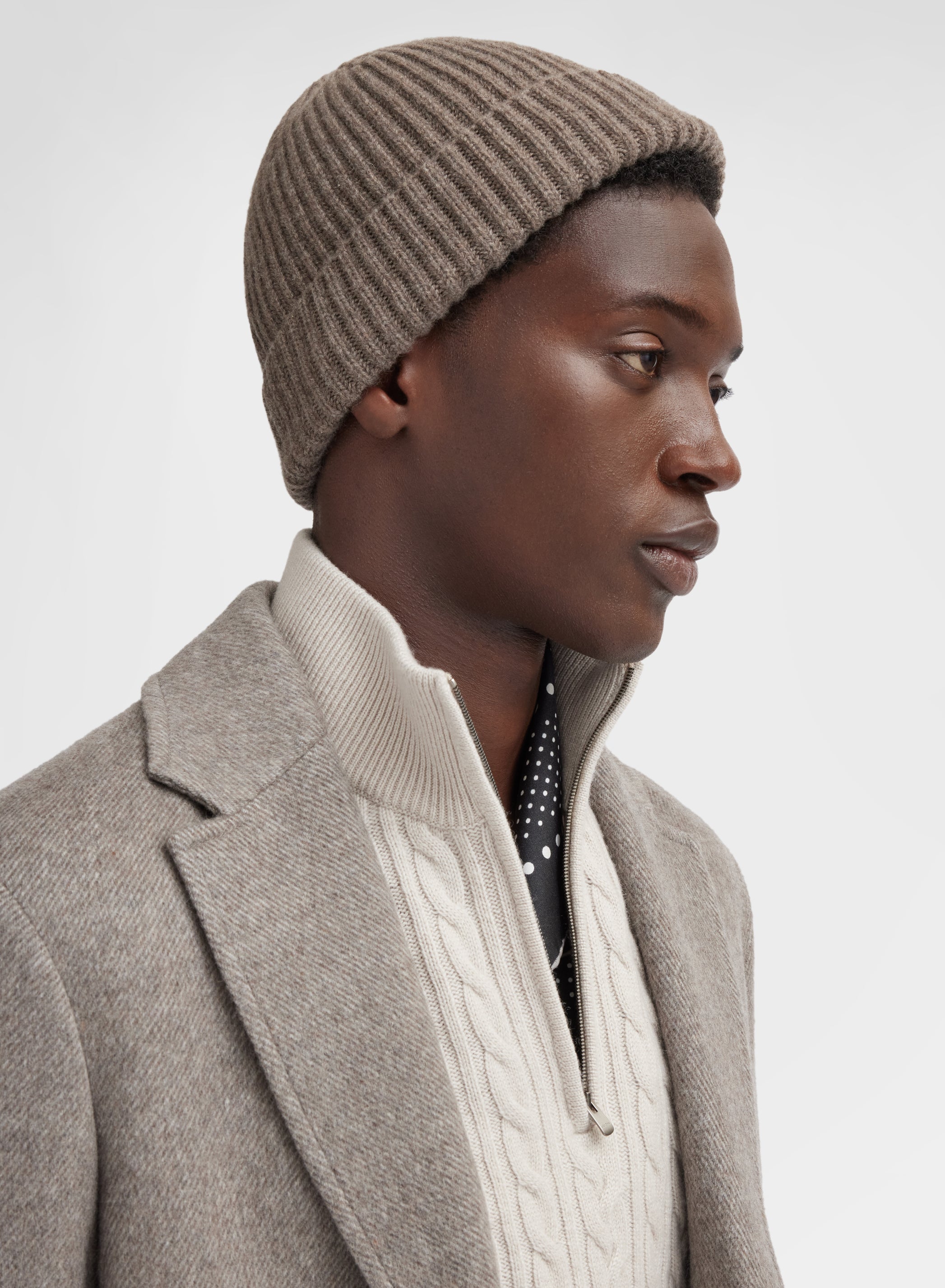 CASHMERE BEANIE BEIGE