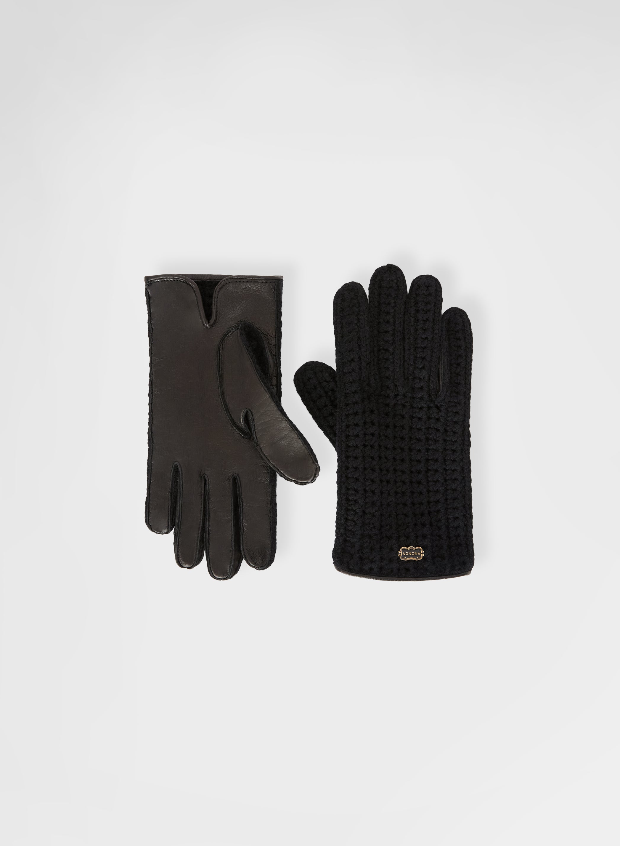 CASHMERE GLOVES BLACK