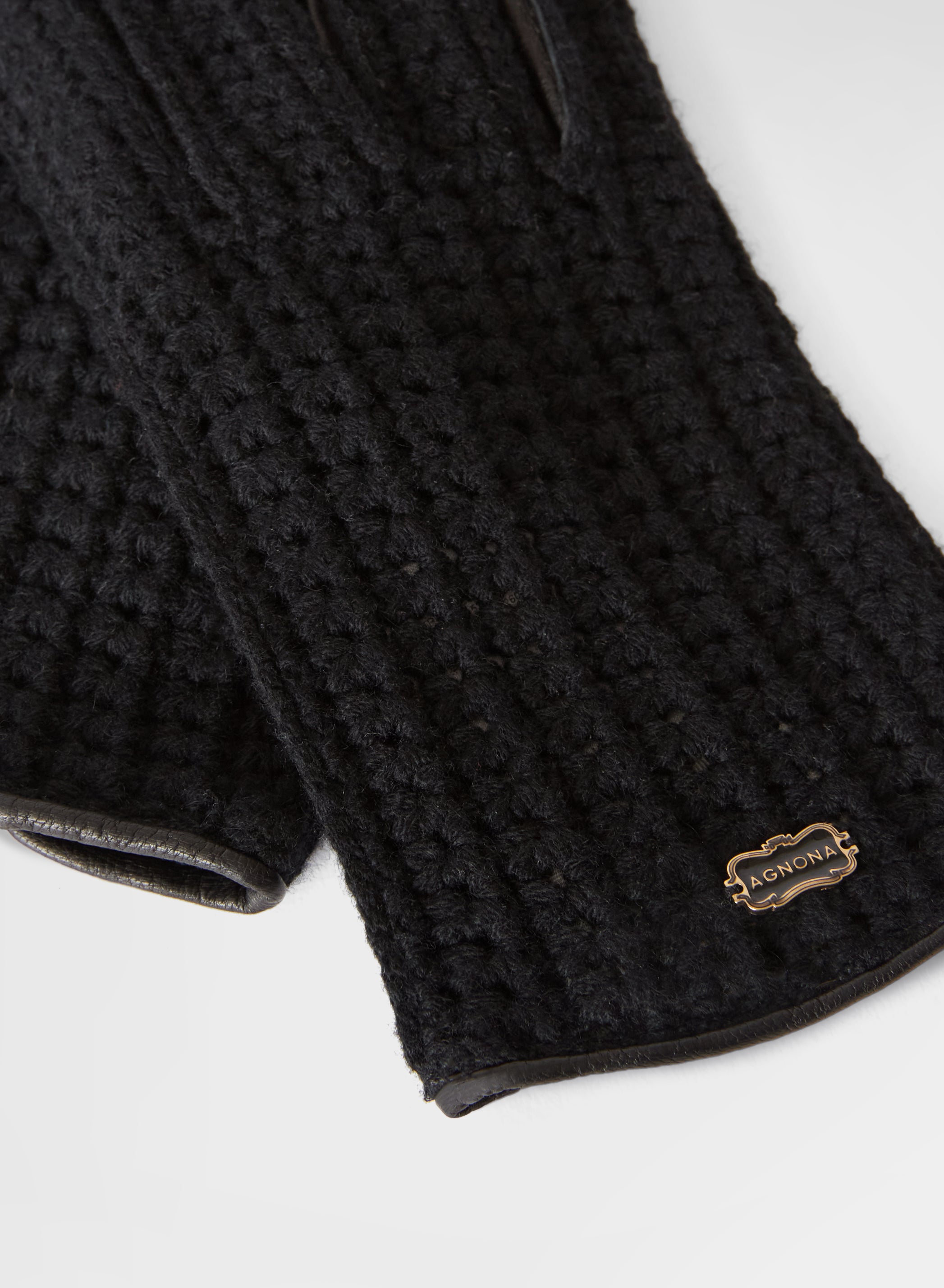 CASHMERE GLOVES BLACK