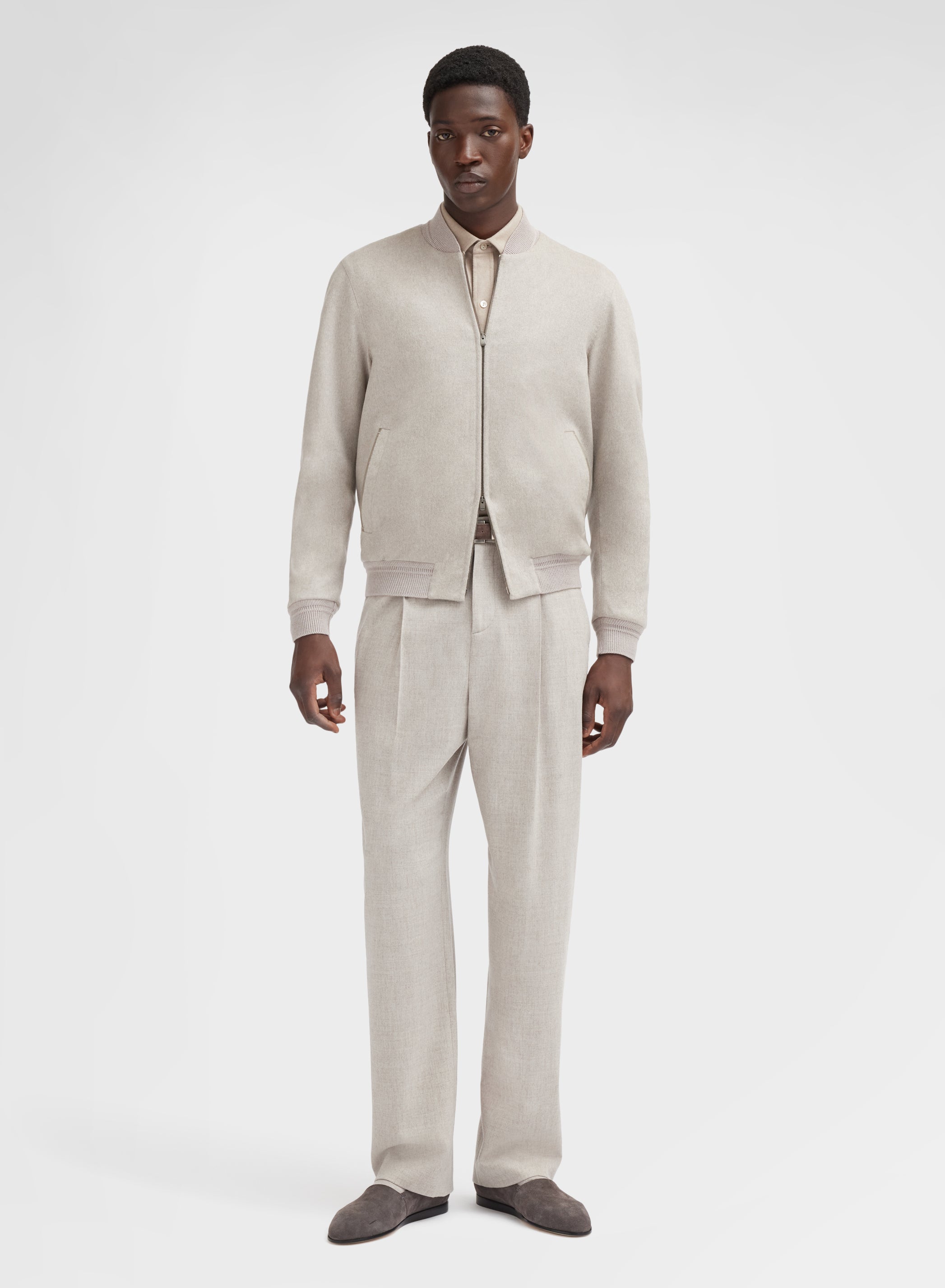 CASHMERE LIGHT CABAN CANVAS
