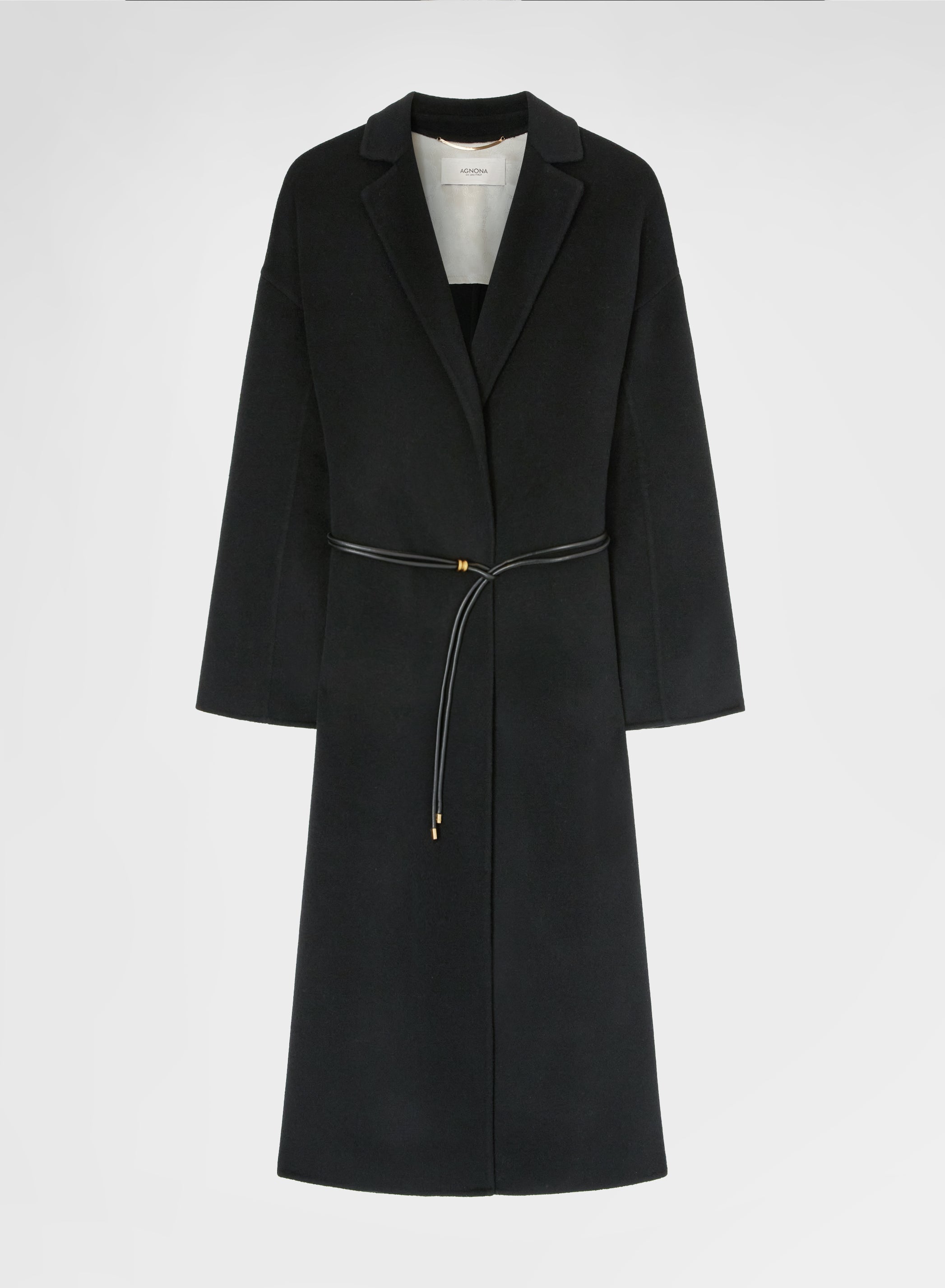 BLEND DOUBLE FACE COAT BLACK
