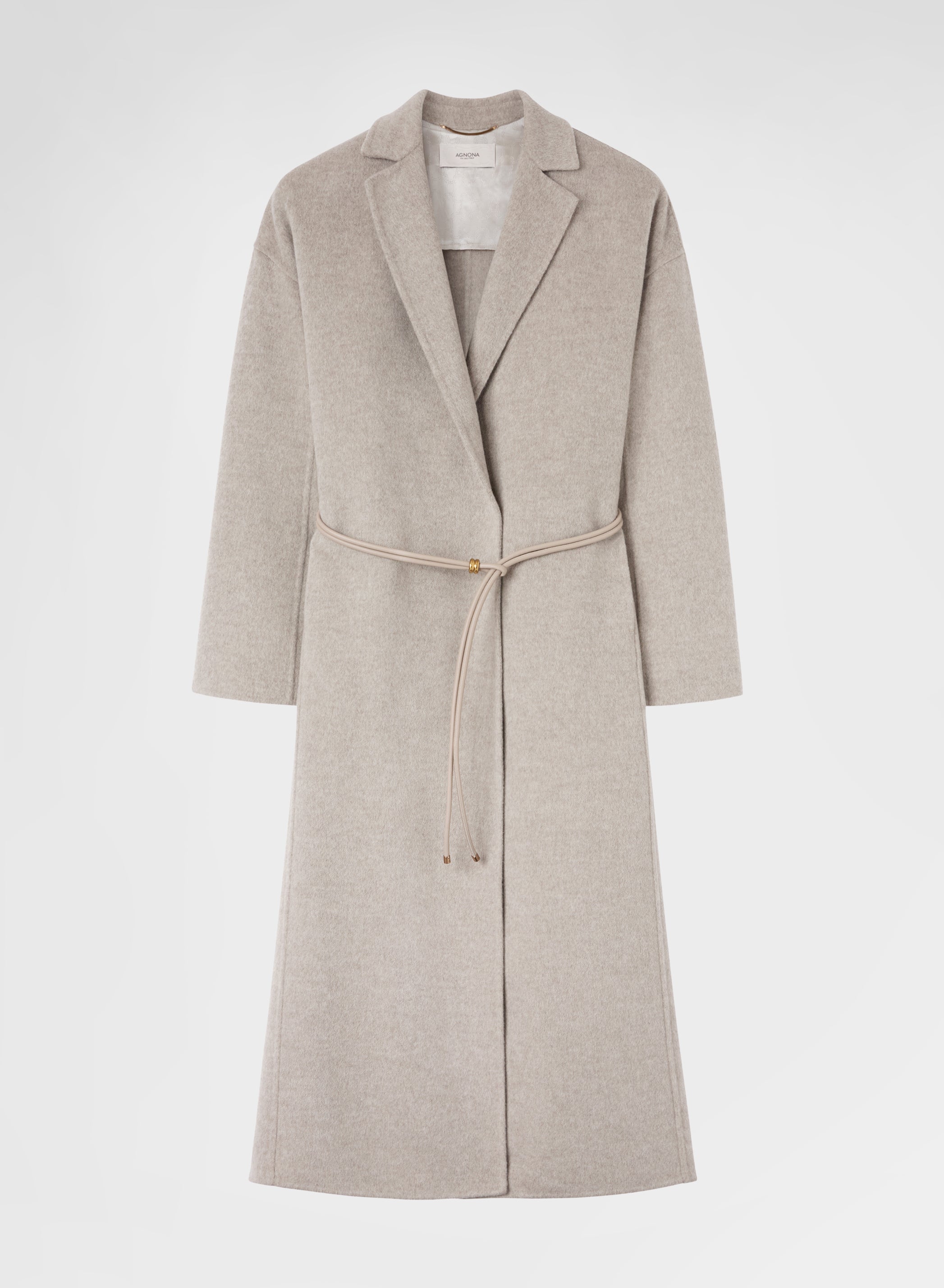 BLEND DOUBLE FACE COAT TAUPE
