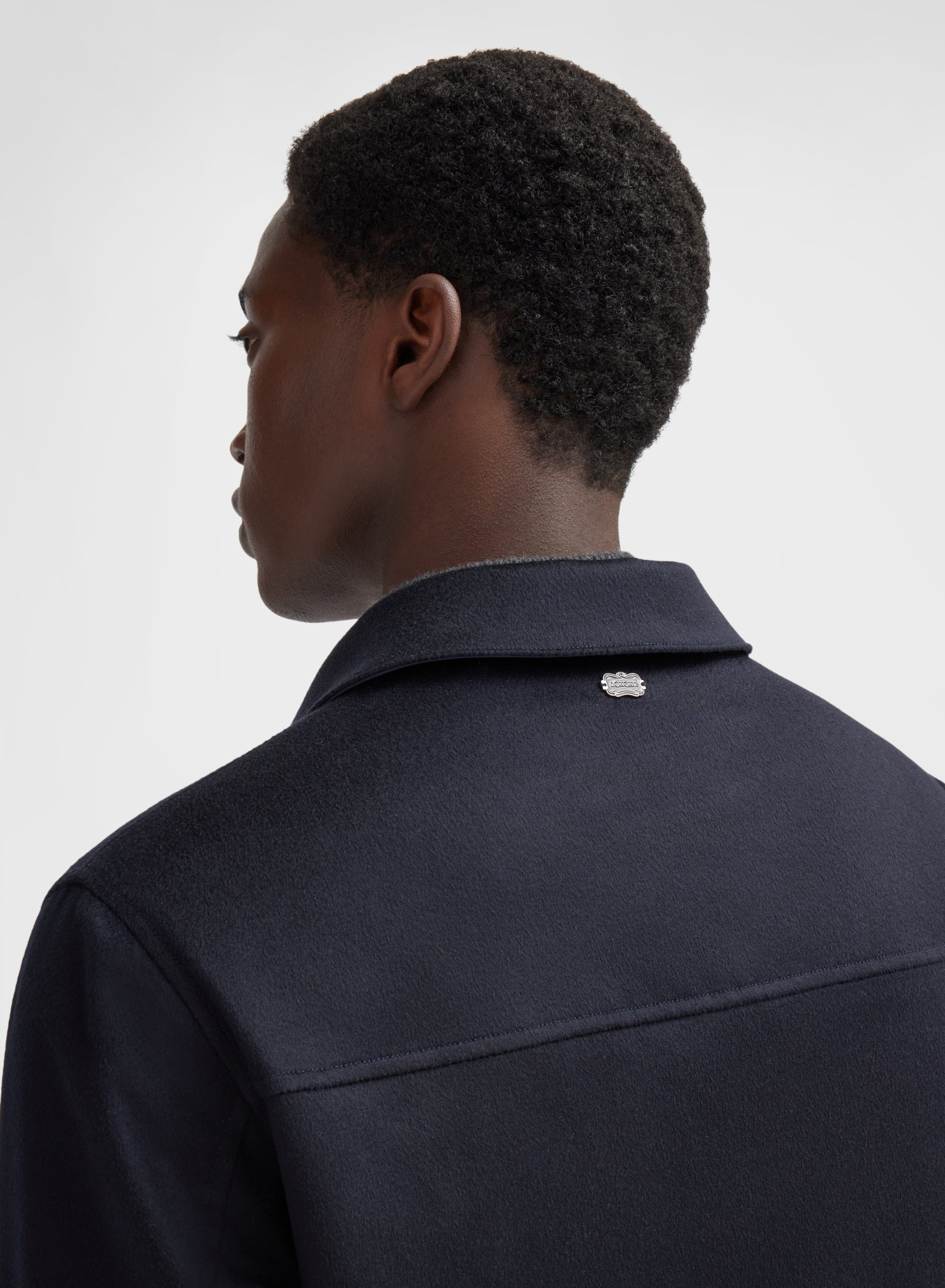 CASHMERE LIGHT OVERSHIRT DEEP NIGHT