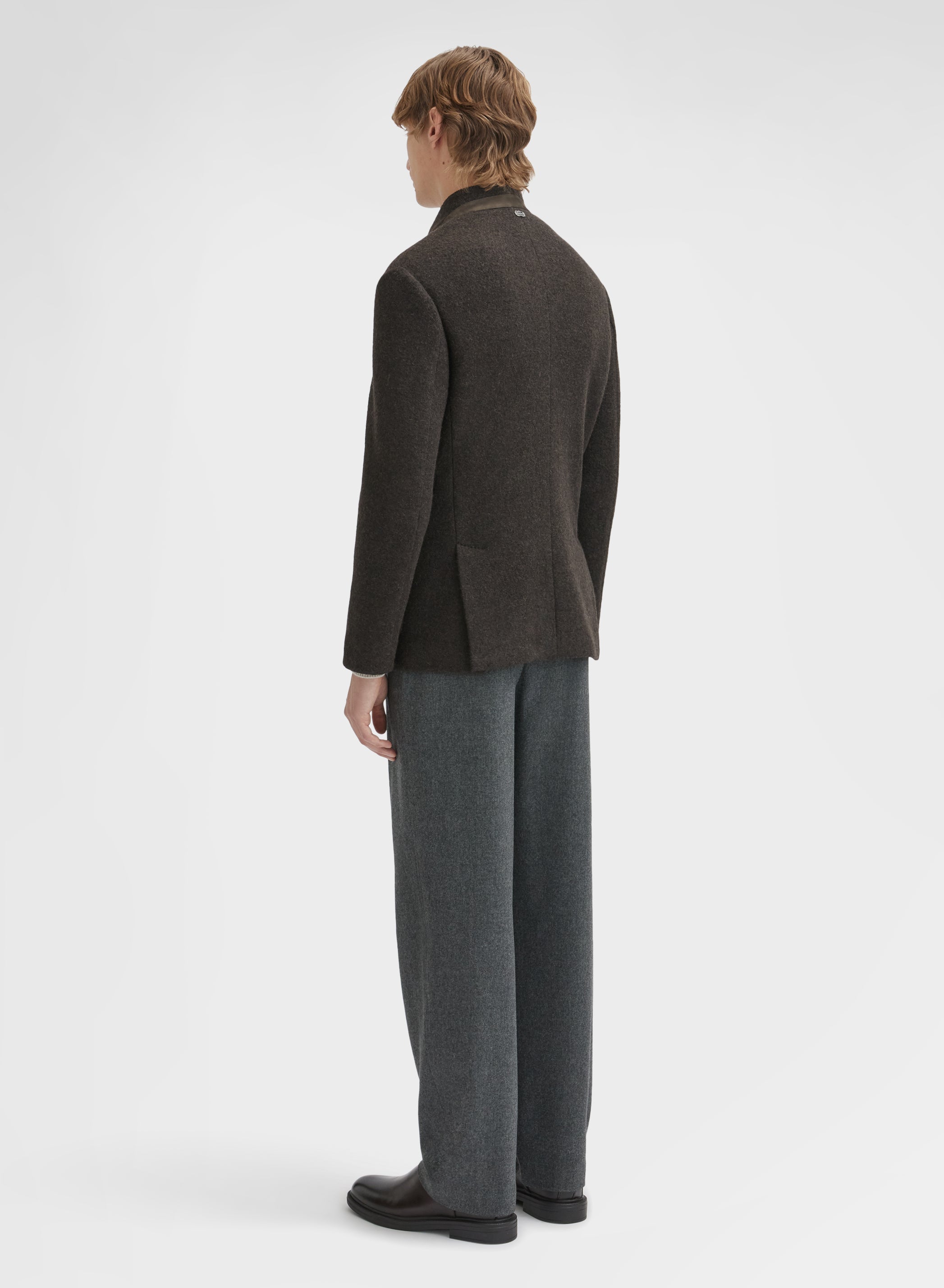 PRESSED SPAZZOLINO JACKET CUMINO