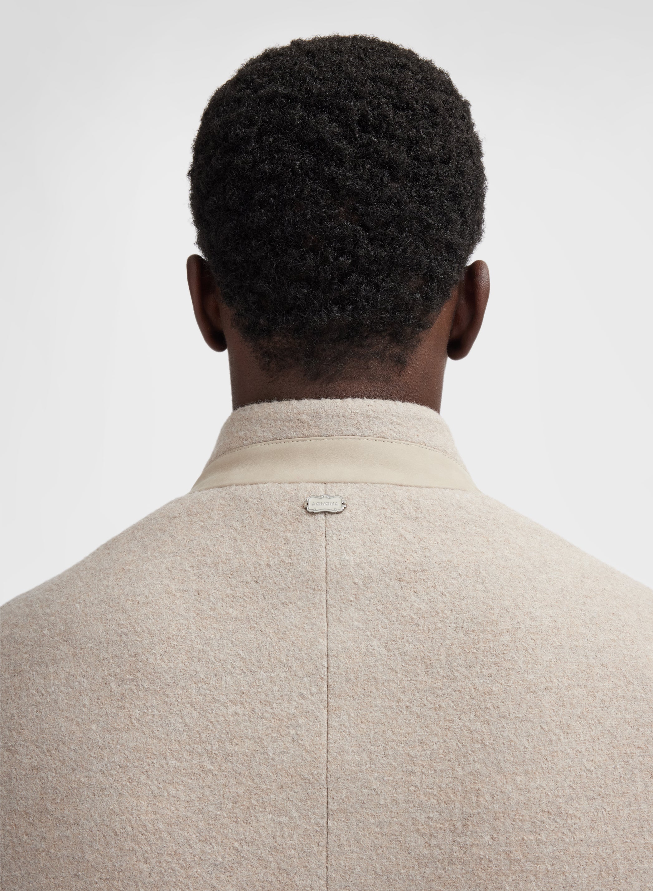 PRESSED SPAZZOLINO JACKET SESAMO
