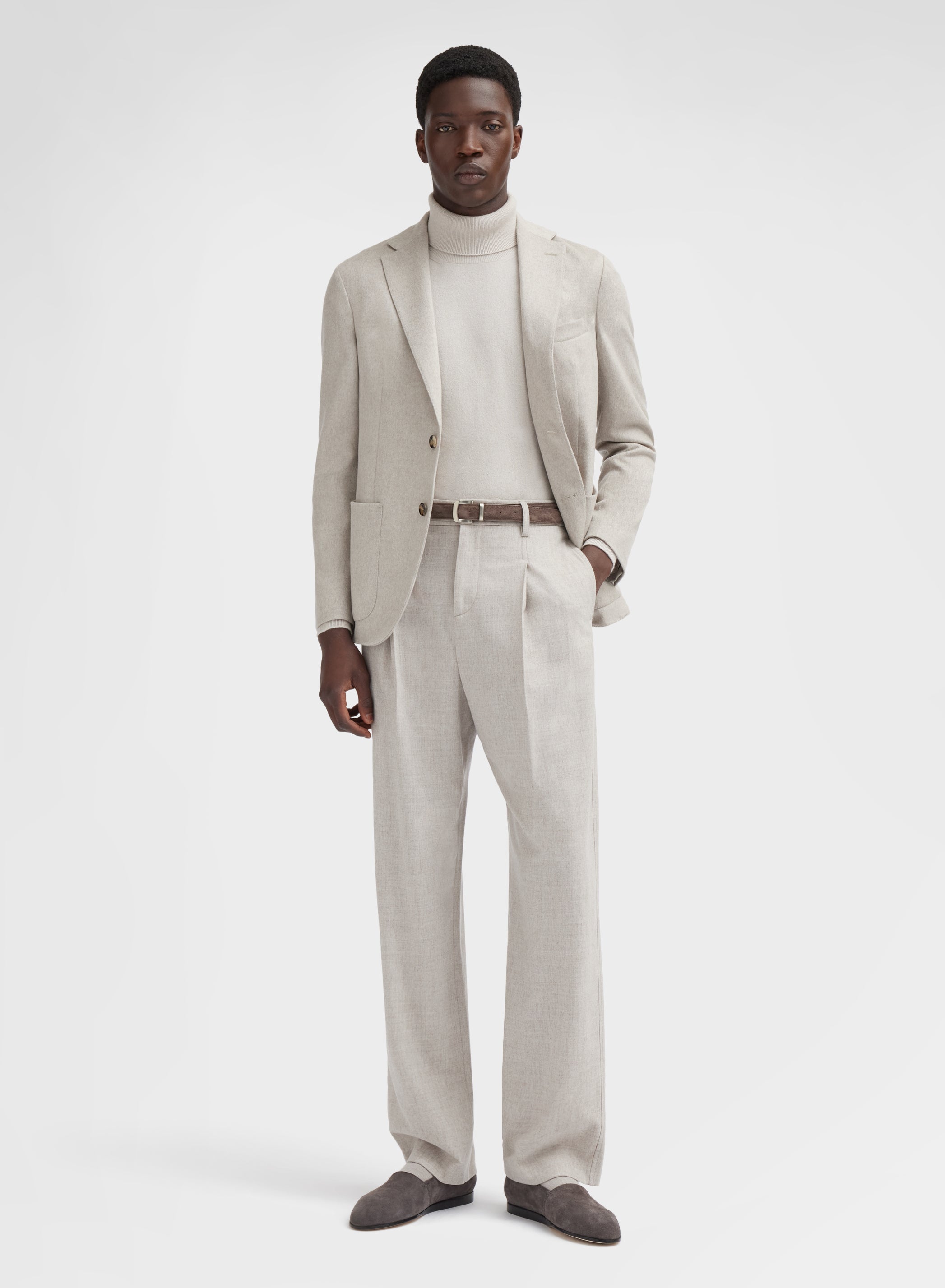 CASHMERE LIGHT JACKET CANVAS