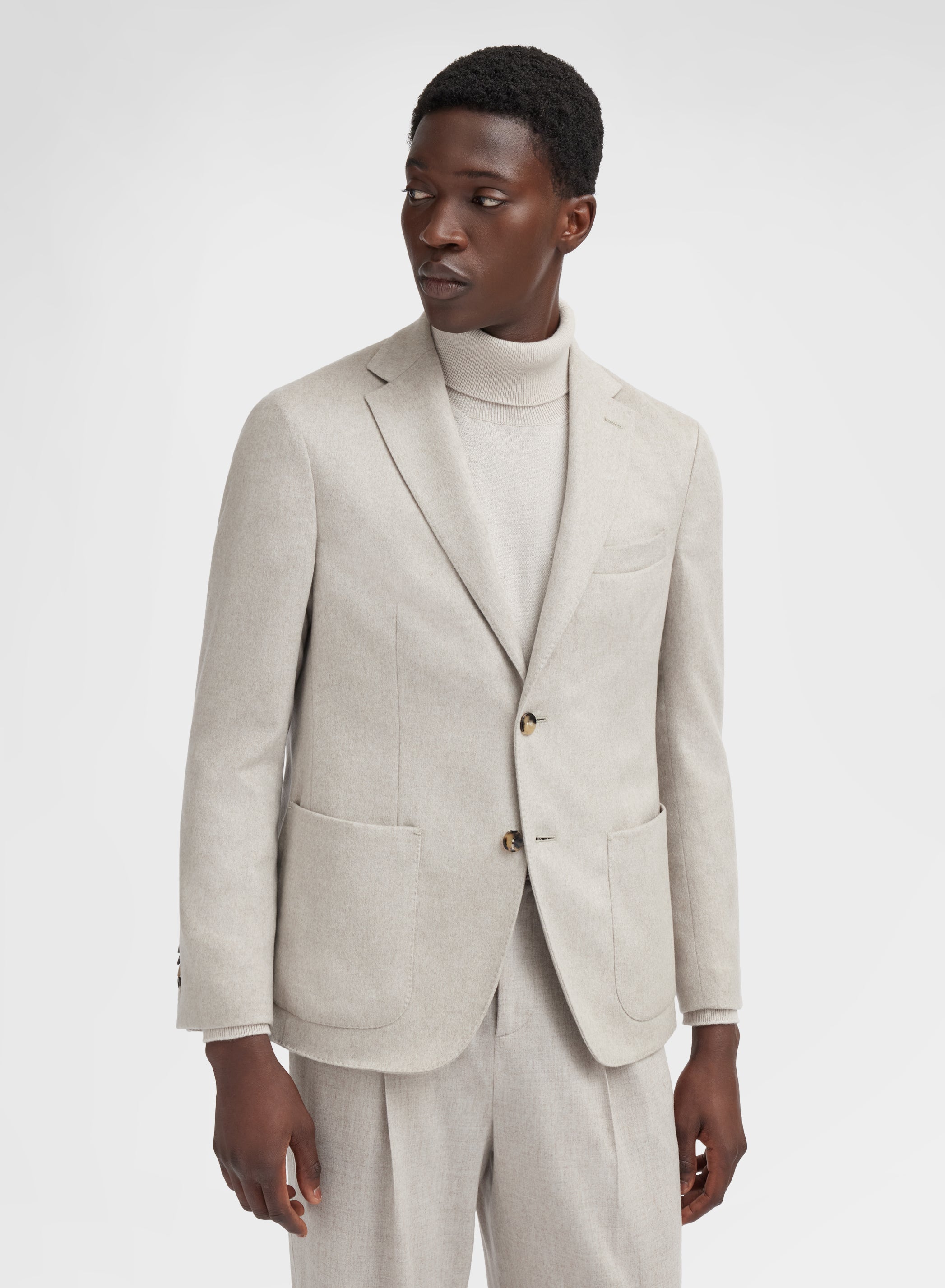 CASHMERE LIGHT JACKET CANVAS