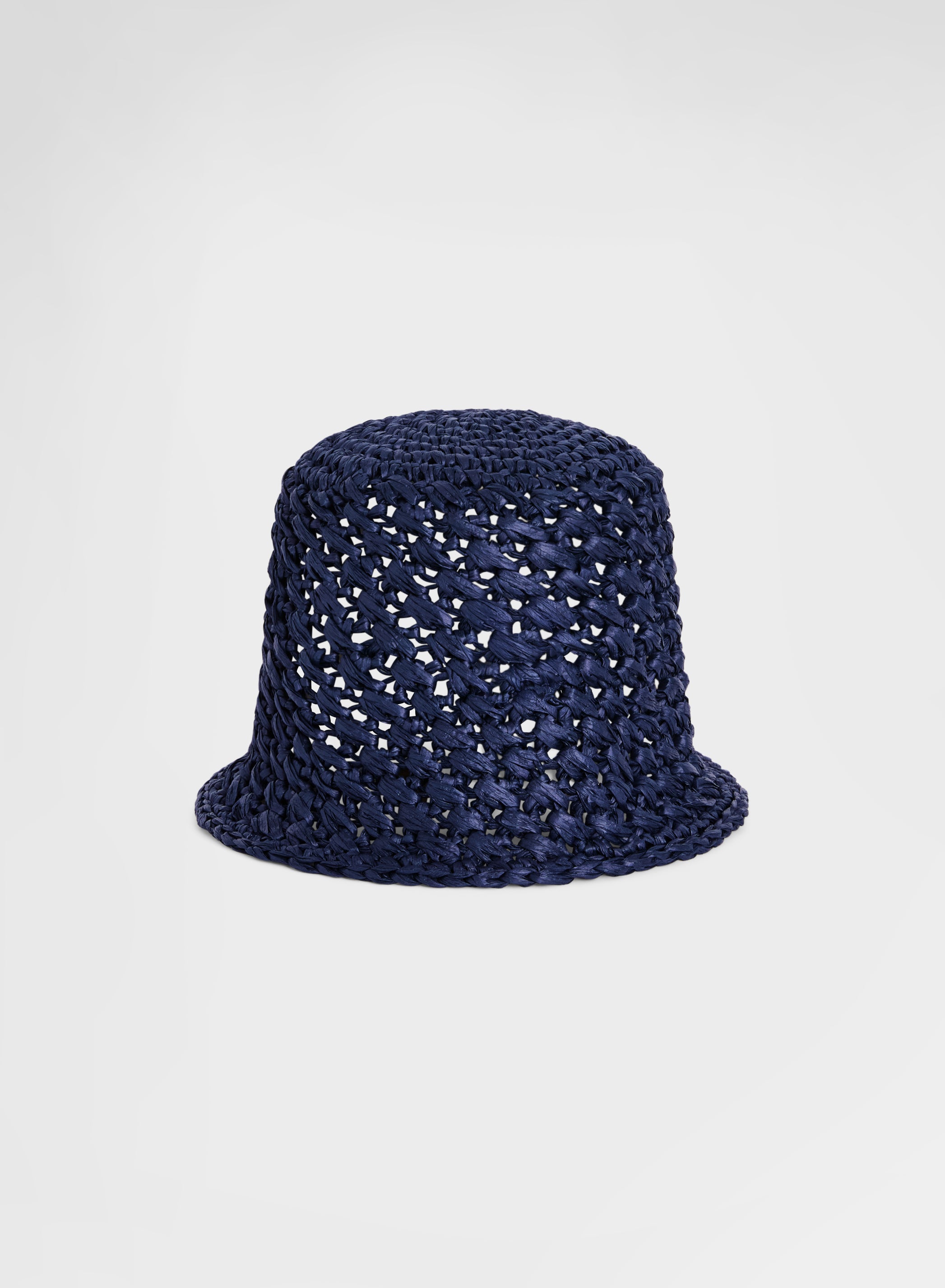RAFIA HAT NAVY
