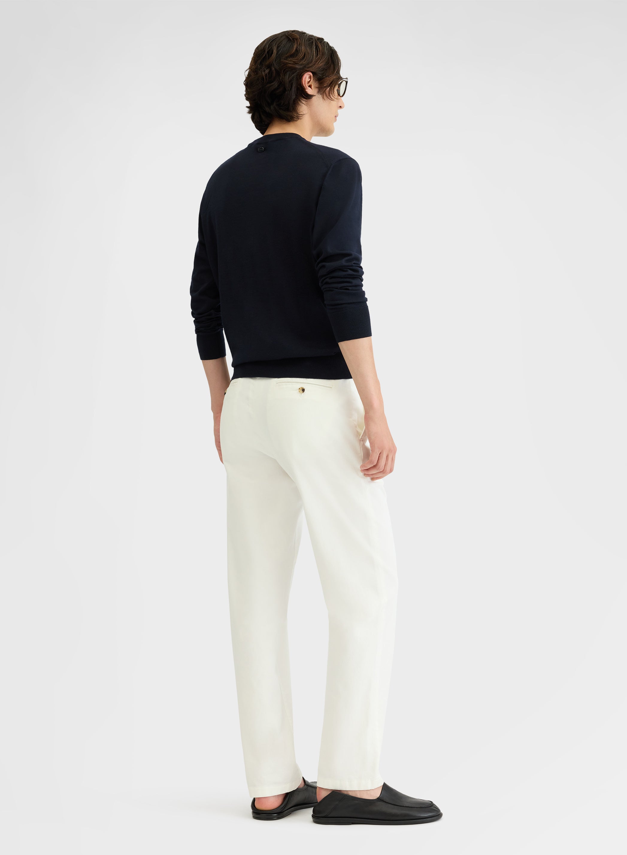 LONG SLEEVE CREWNECK WISH NAVY