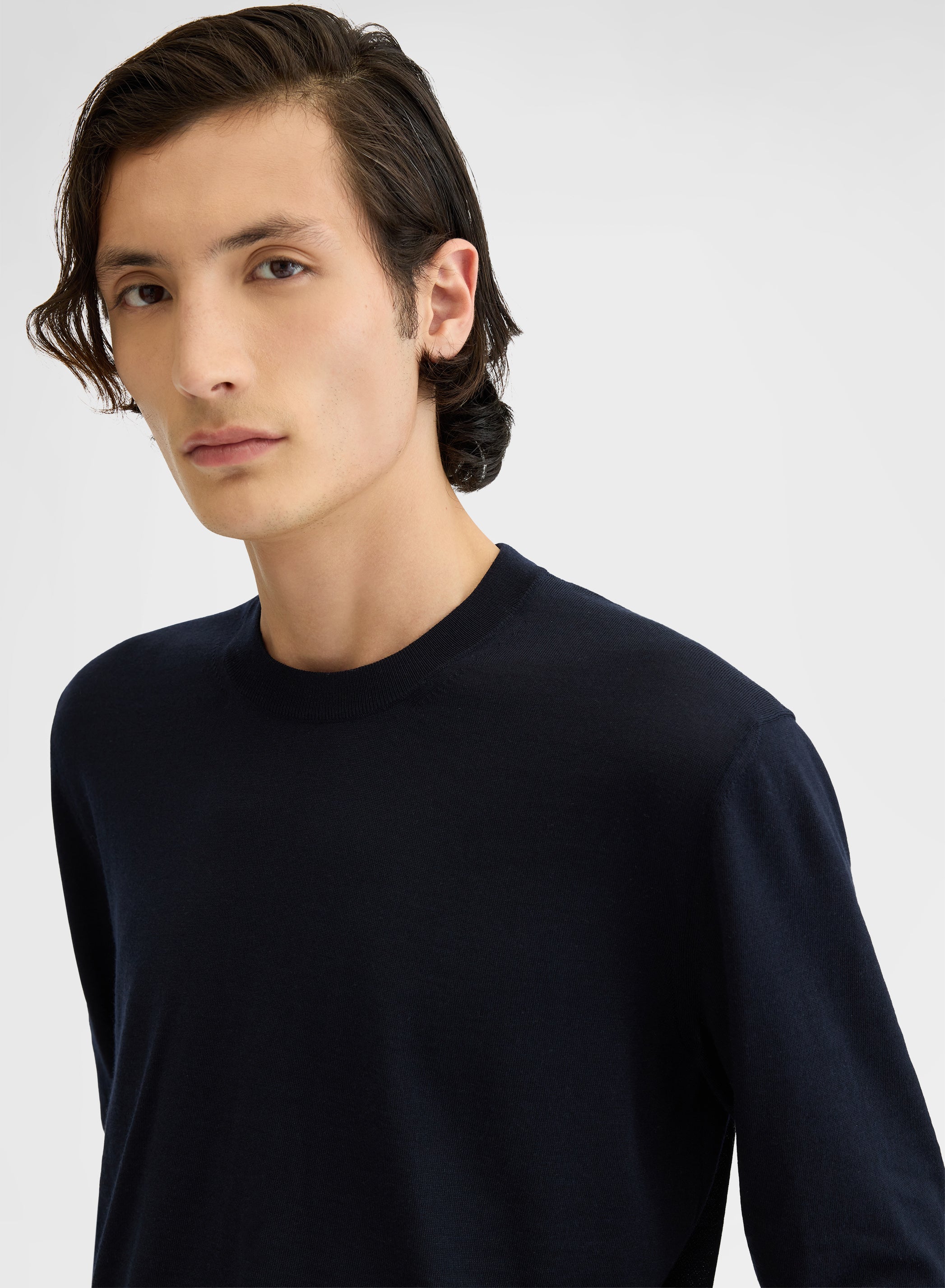 LONG SLEEVE CREWNECK WISH NAVY