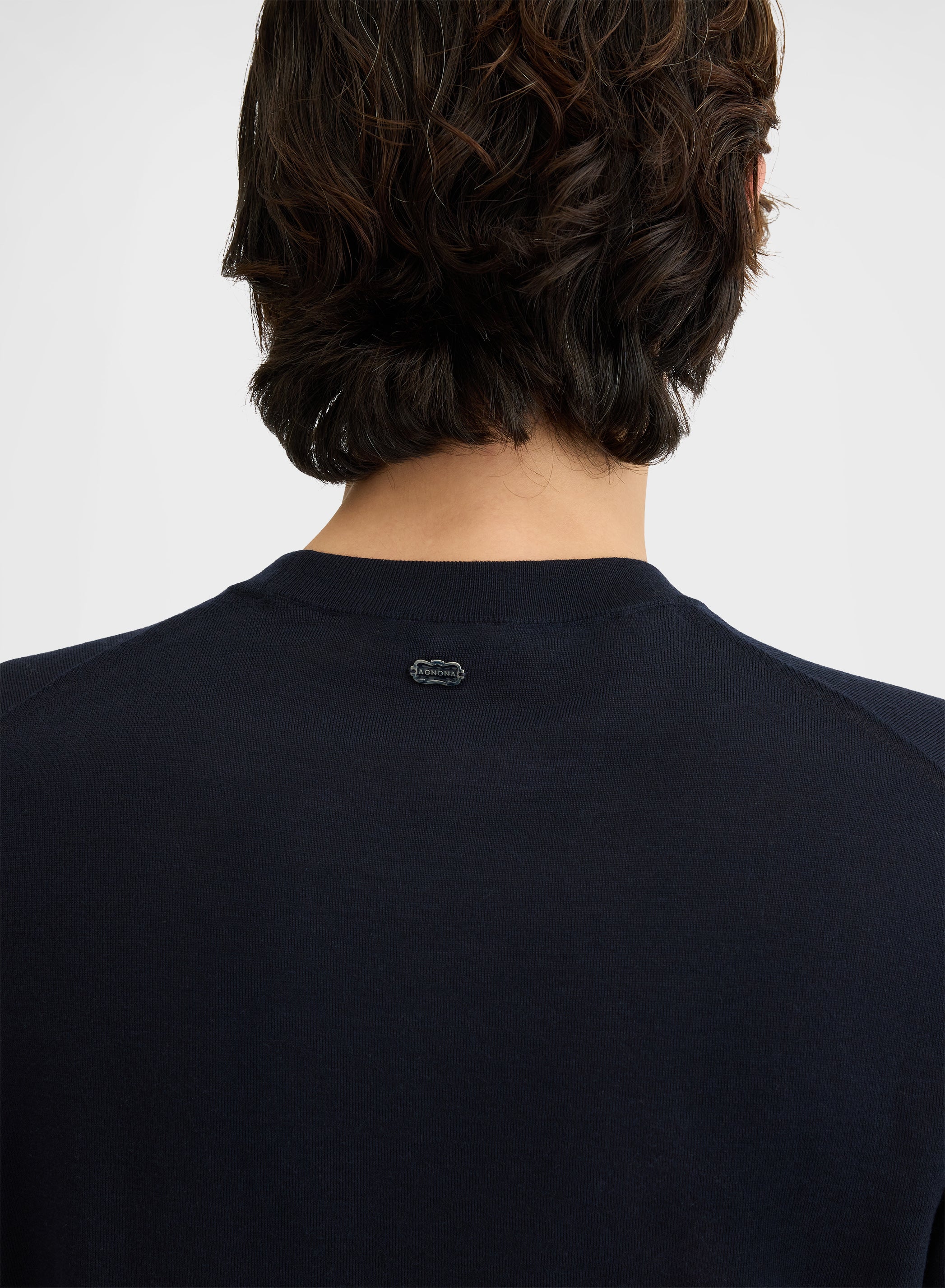 LONG SLEEVE CREWNECK WISH NAVY