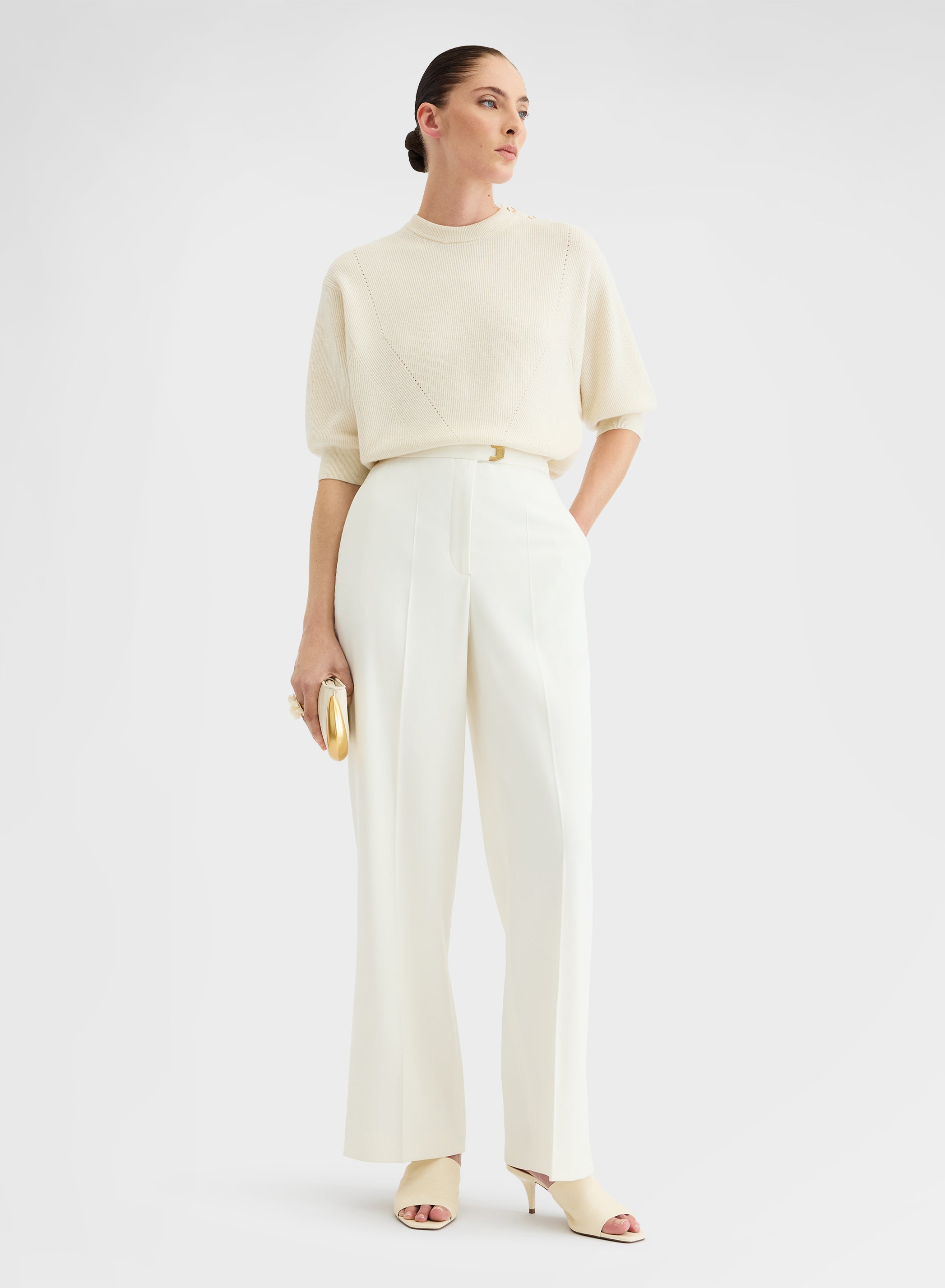 SHORT SLEEVE CREWNECK ODISSEY BUTTER