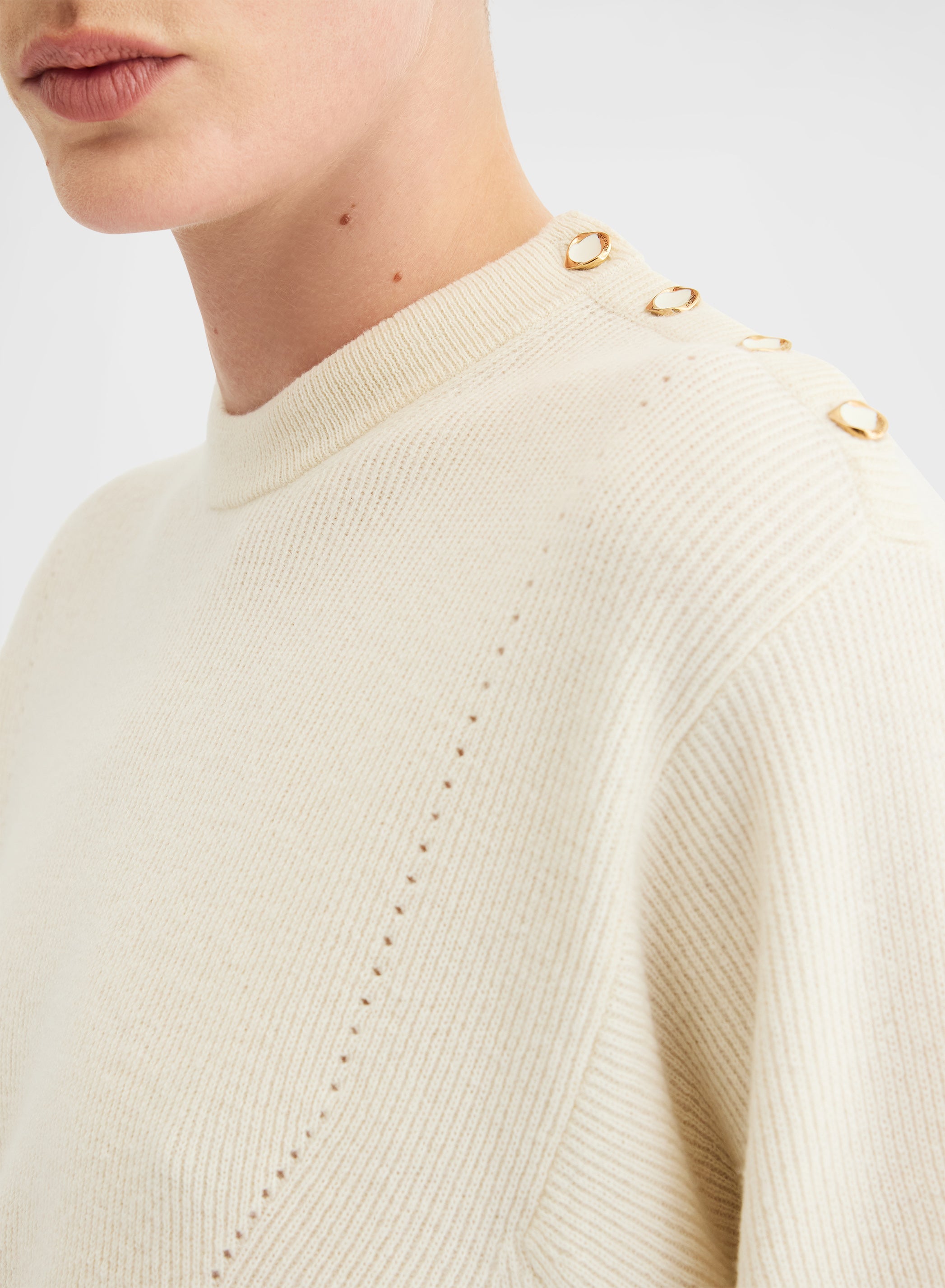 SHORT SLEEVE CREWNECK ODISSEY BUTTER