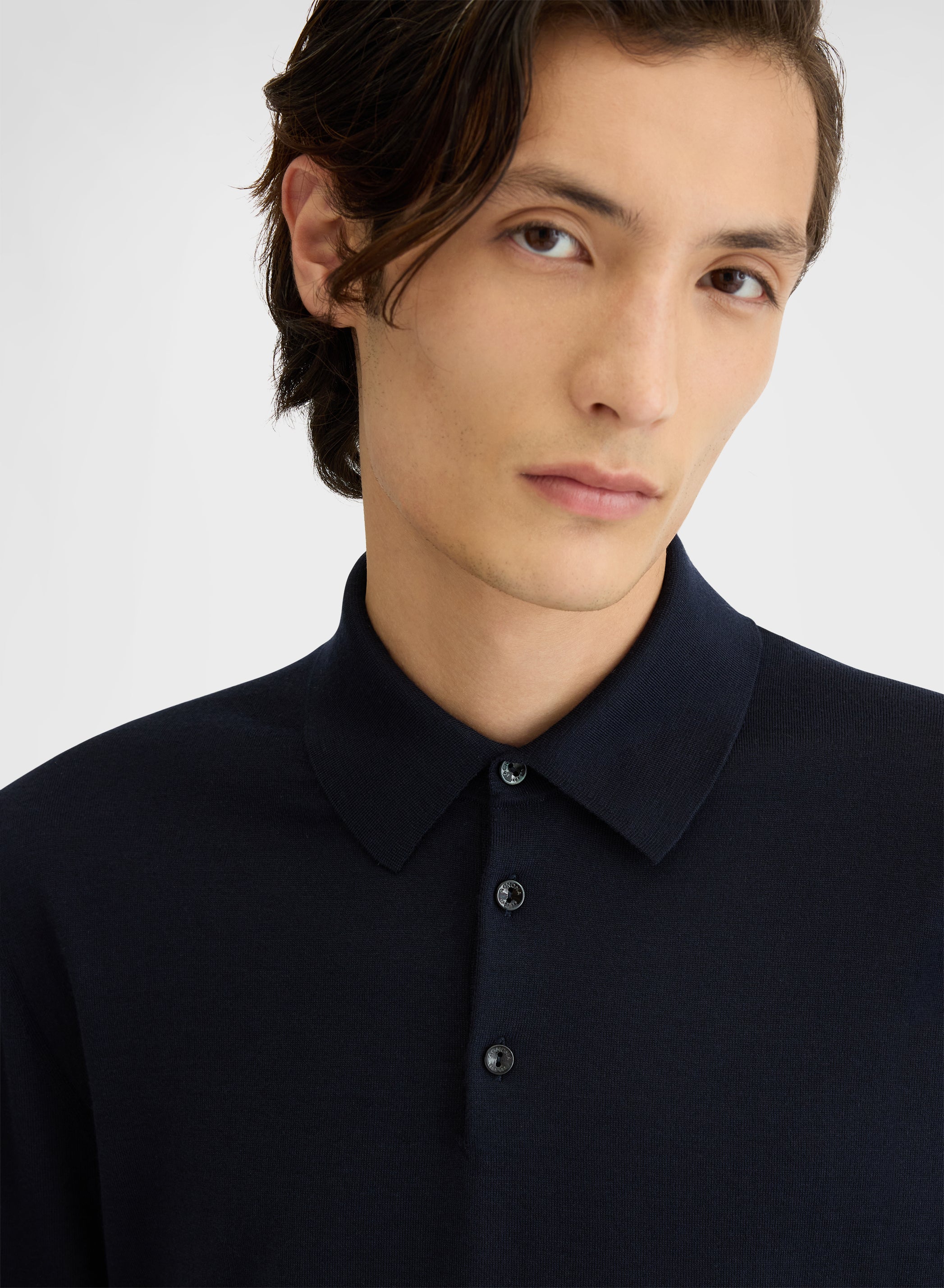 LONG SLEEVE POLO WISH NAVY