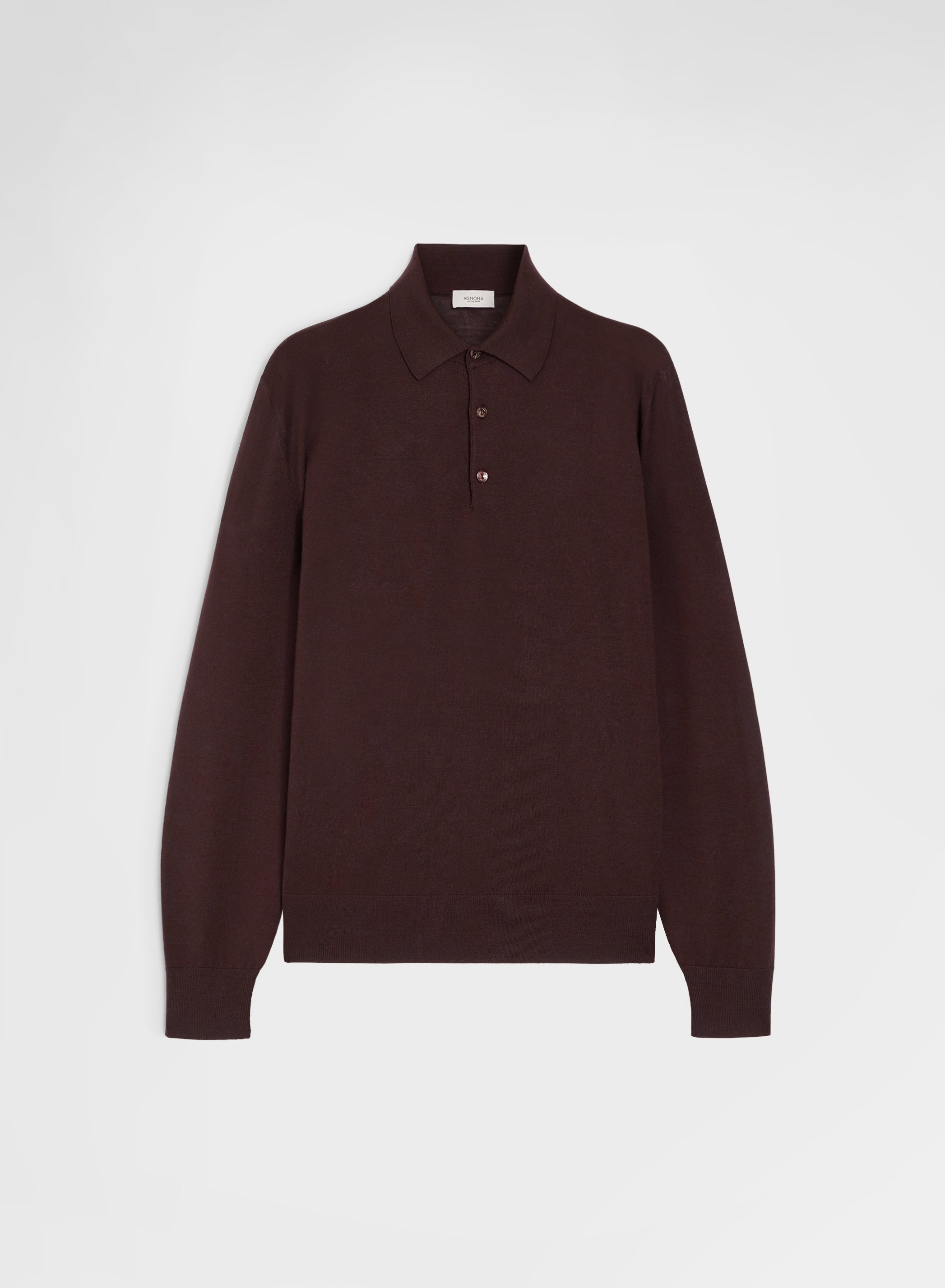 LONG SLEEVE POLO WISH CHOCOLATE