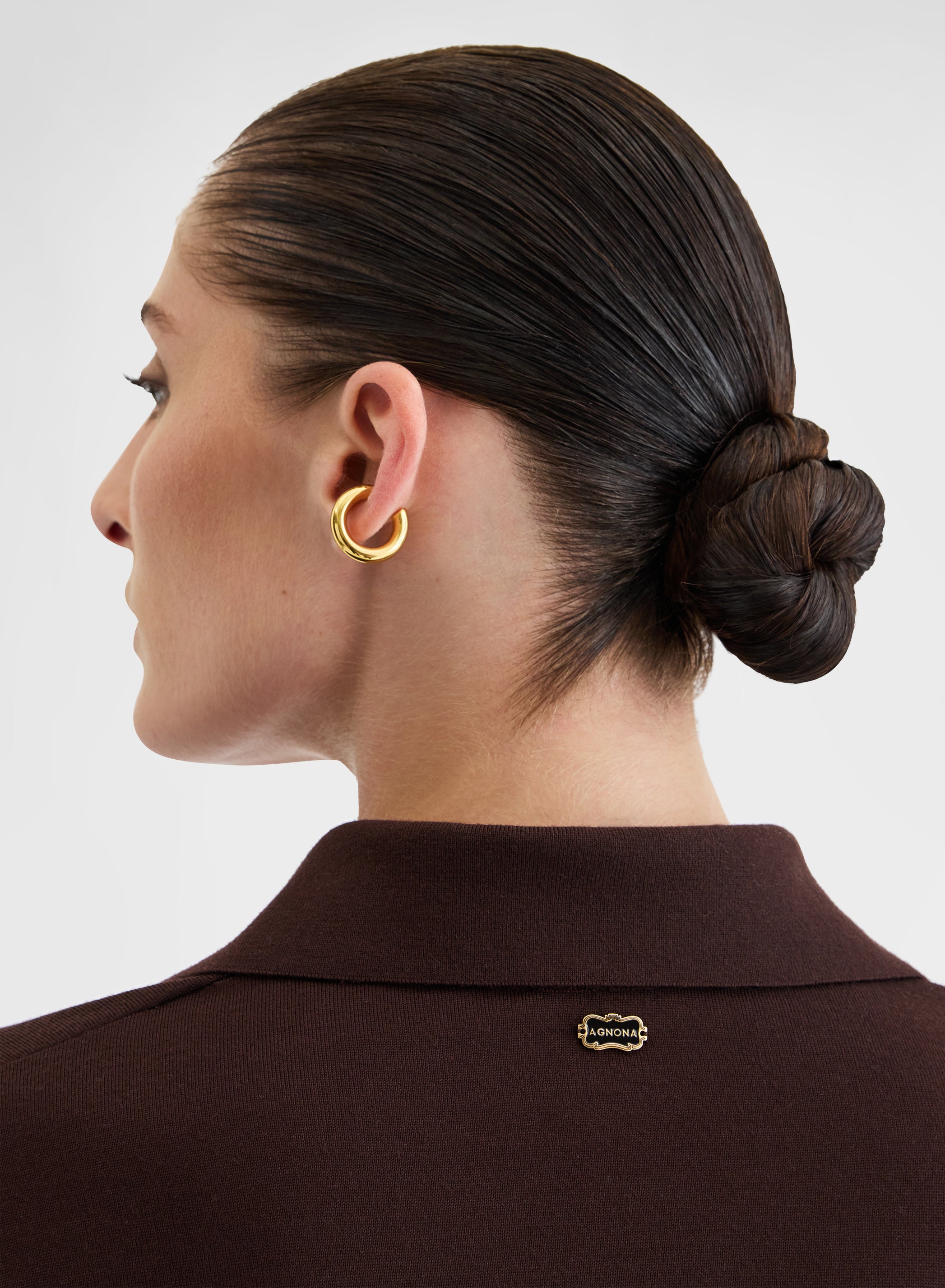 MID SLEEVE POLO WISH CHOCOLATE