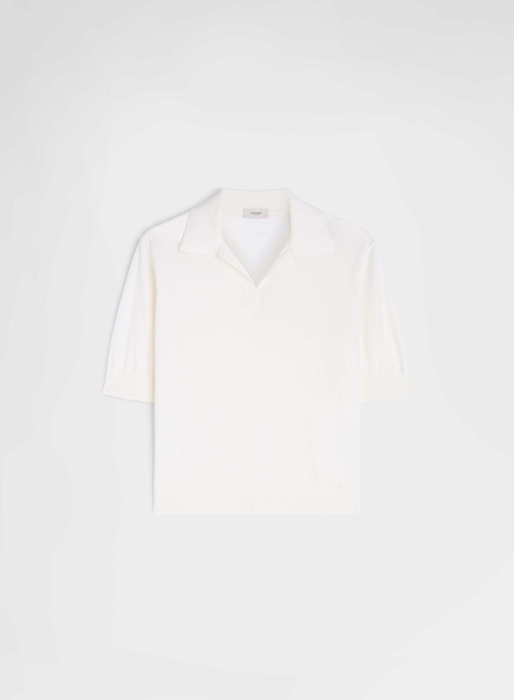 MID SLEEVE POLO WISH WHITE