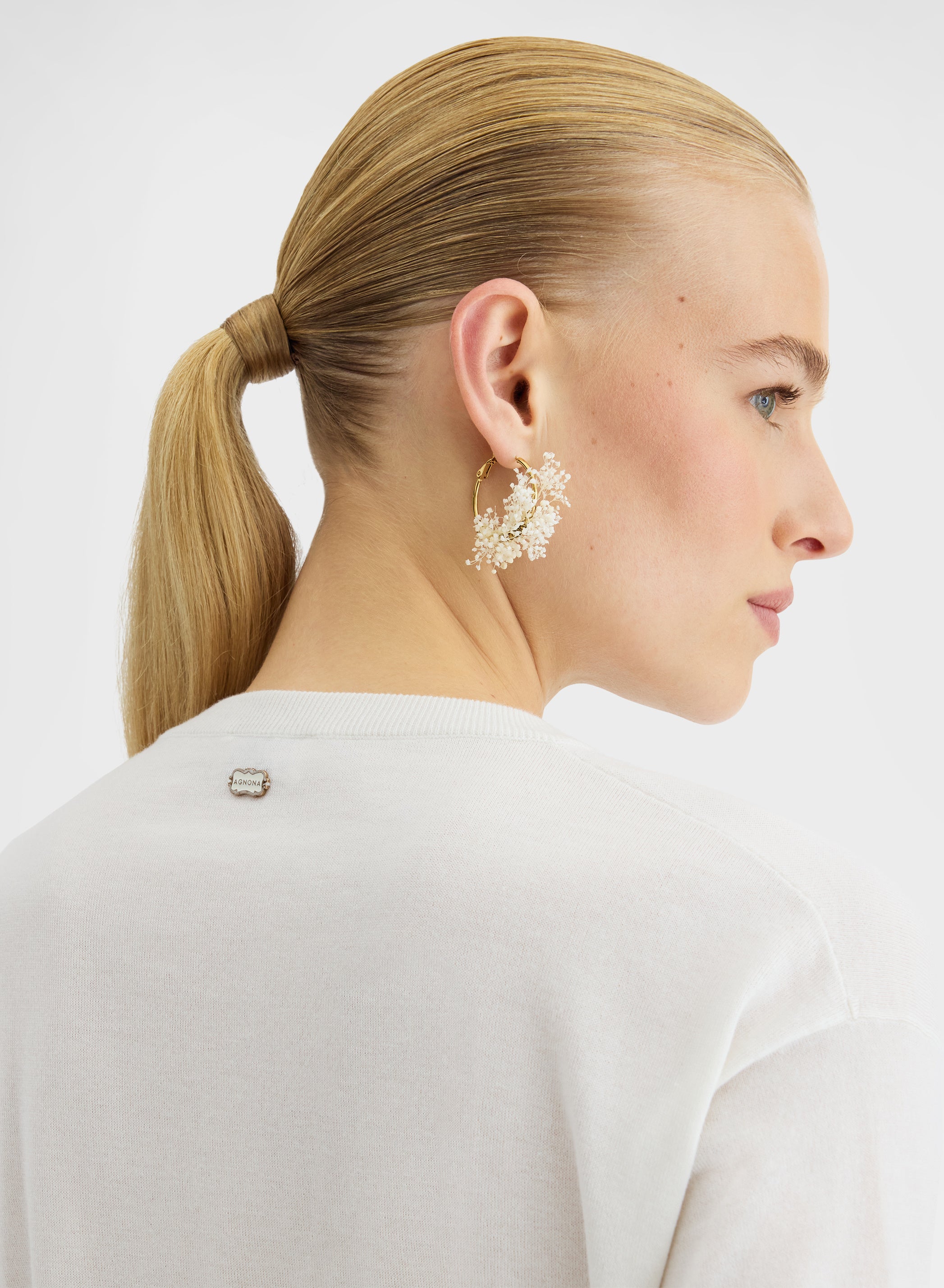 LONG SLEEVE CARDIGAN CASHLIGHT WHITE