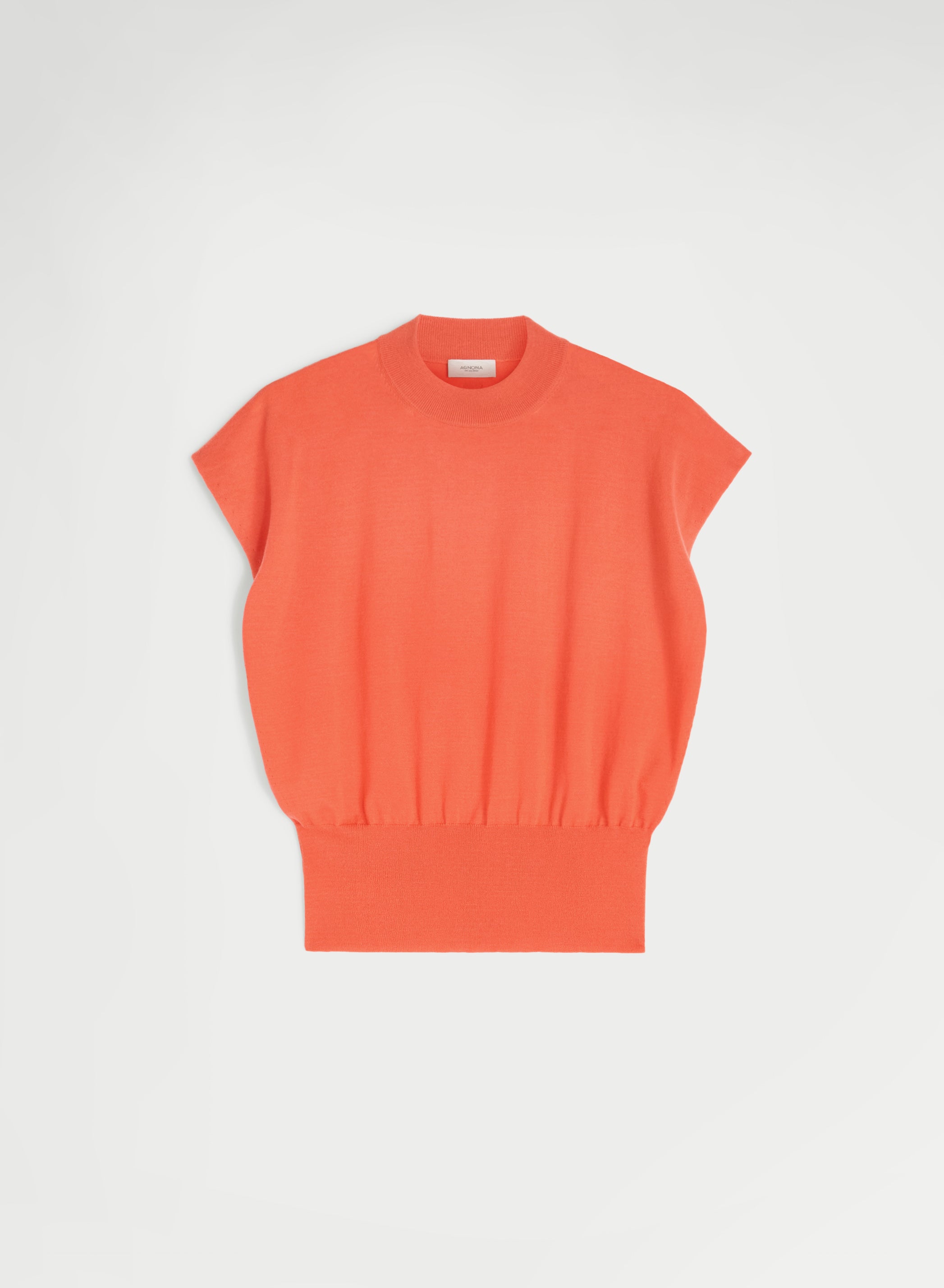 SLEEVELESS CREWNECK CASHLIGHT SUNSET