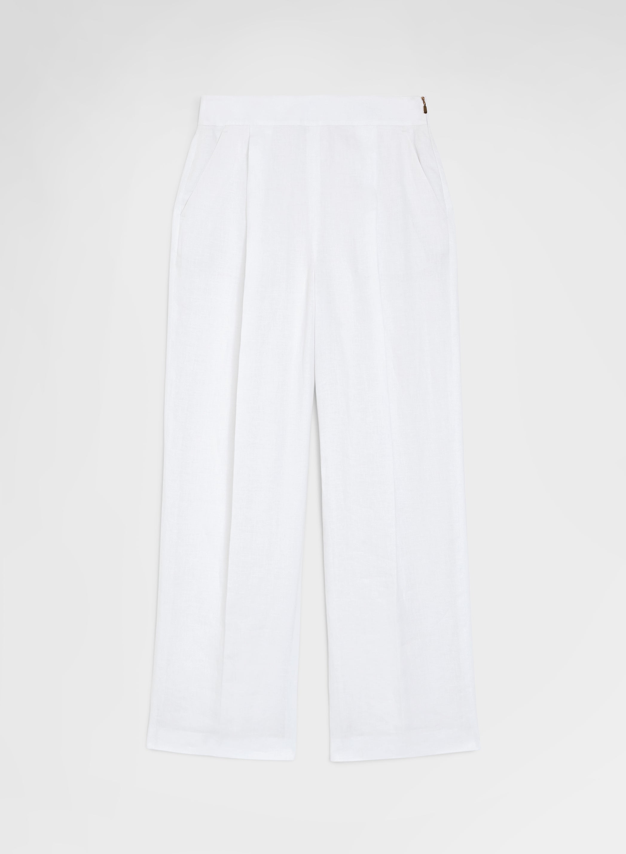LIGHT LINEN PANTS WHITE