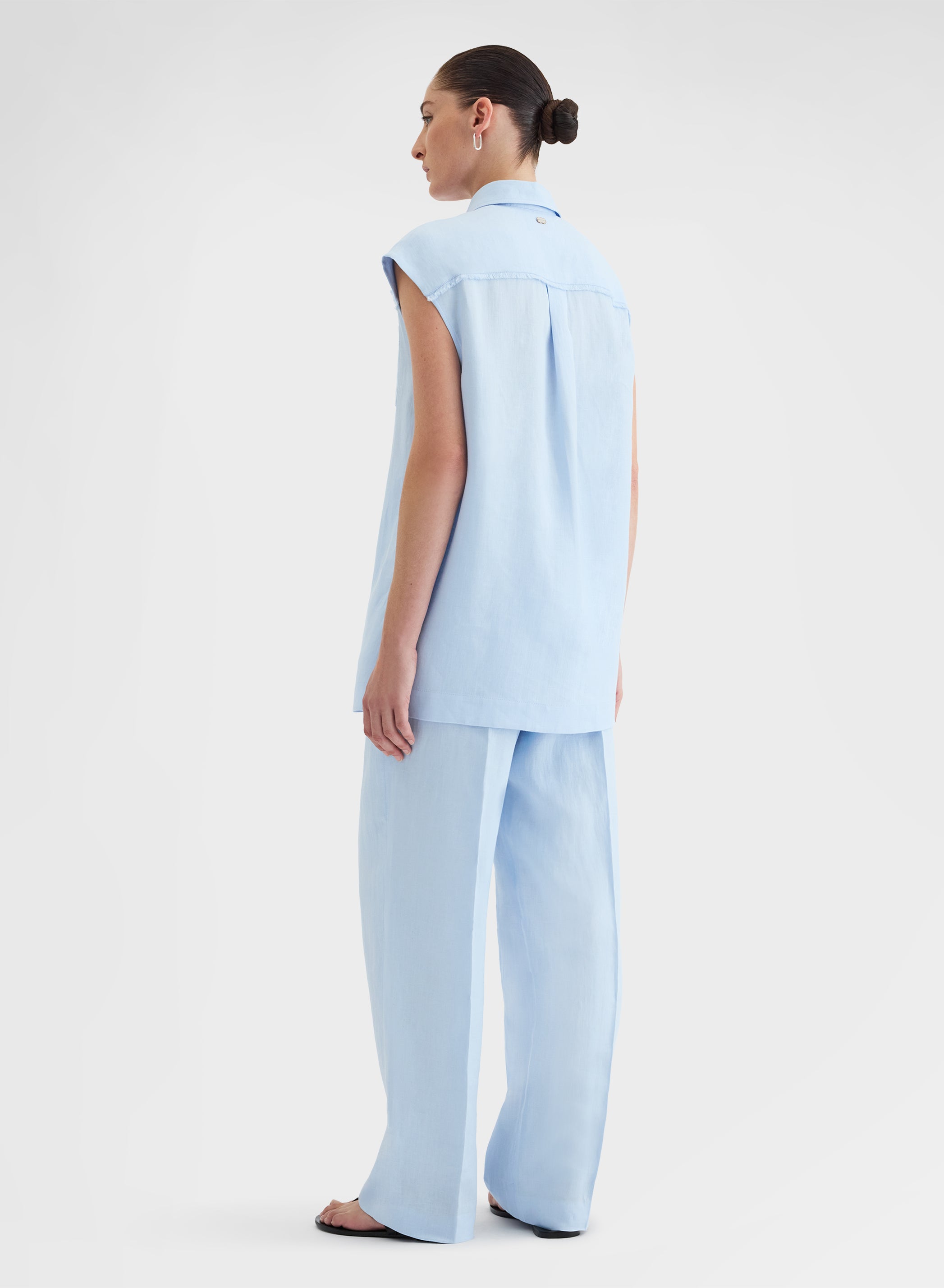 LIGHT LINEN SHIRT CLOUD