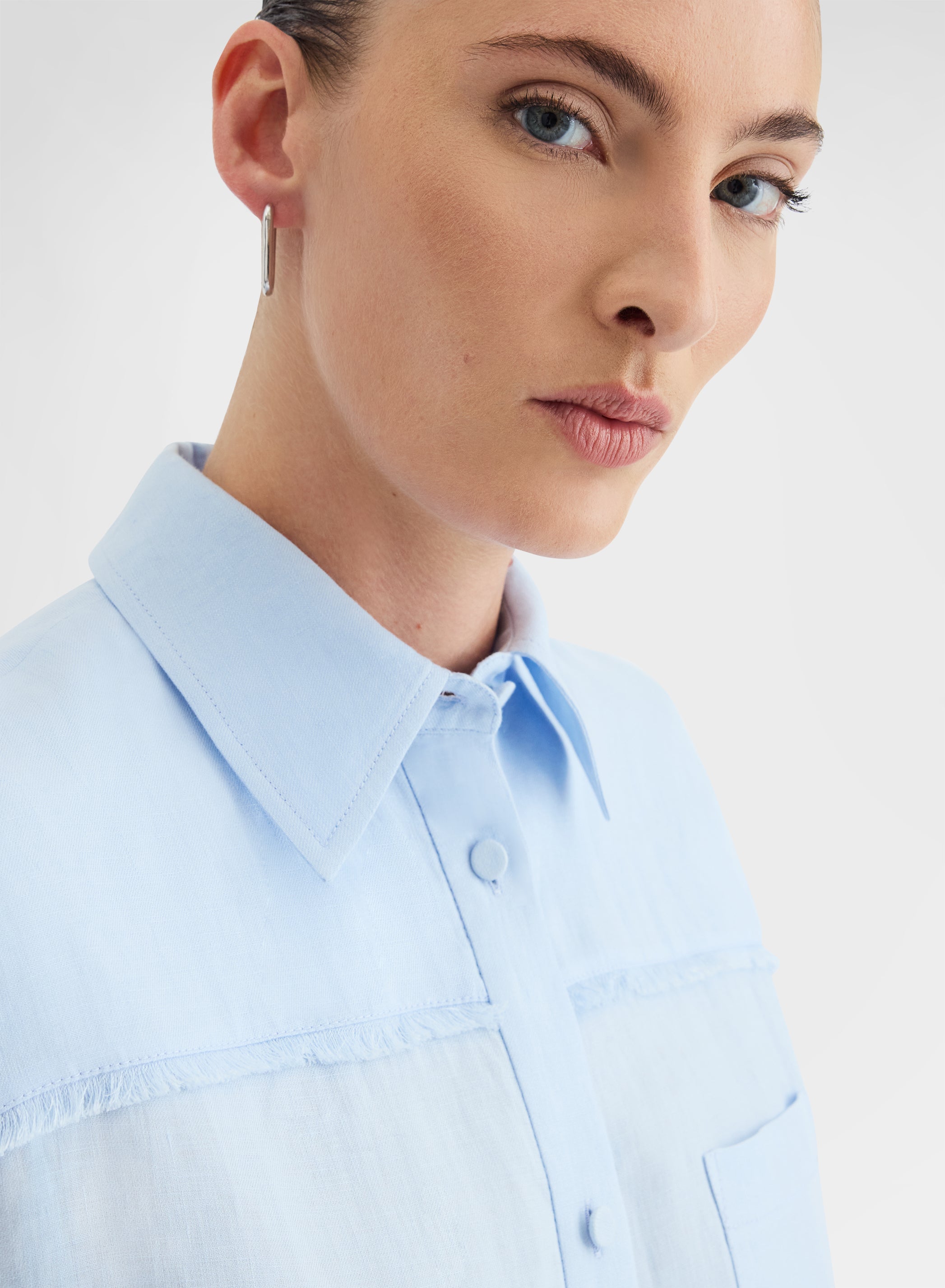 LIGHT LINEN SHIRT CLOUD