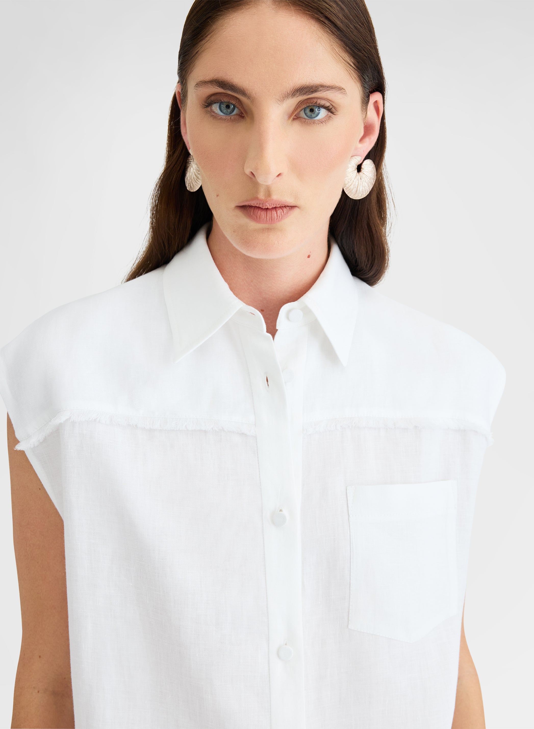 LIGHT LINEN SHIRT WHITE