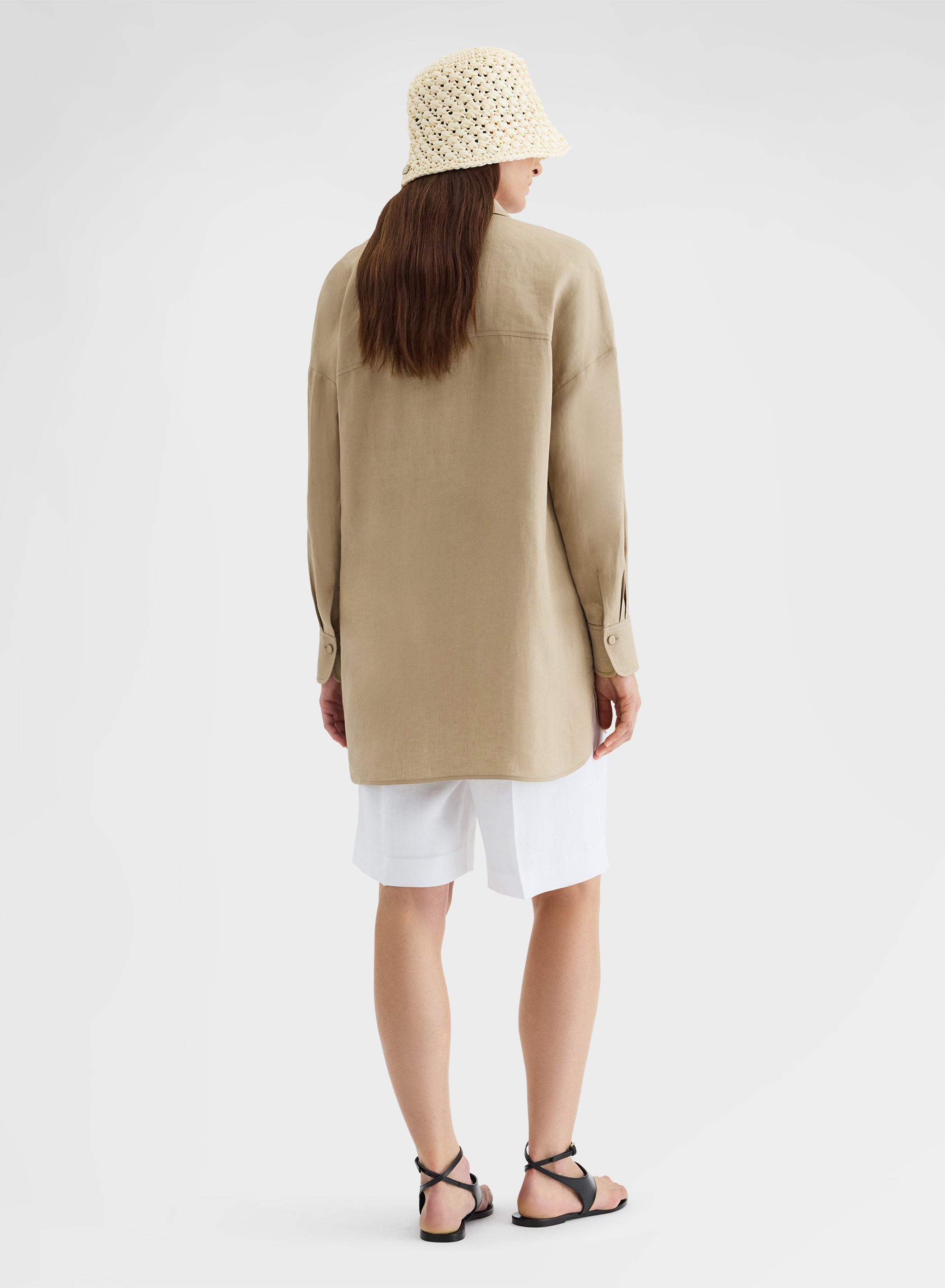 LIGHT LINEN SHIRT KHAKI