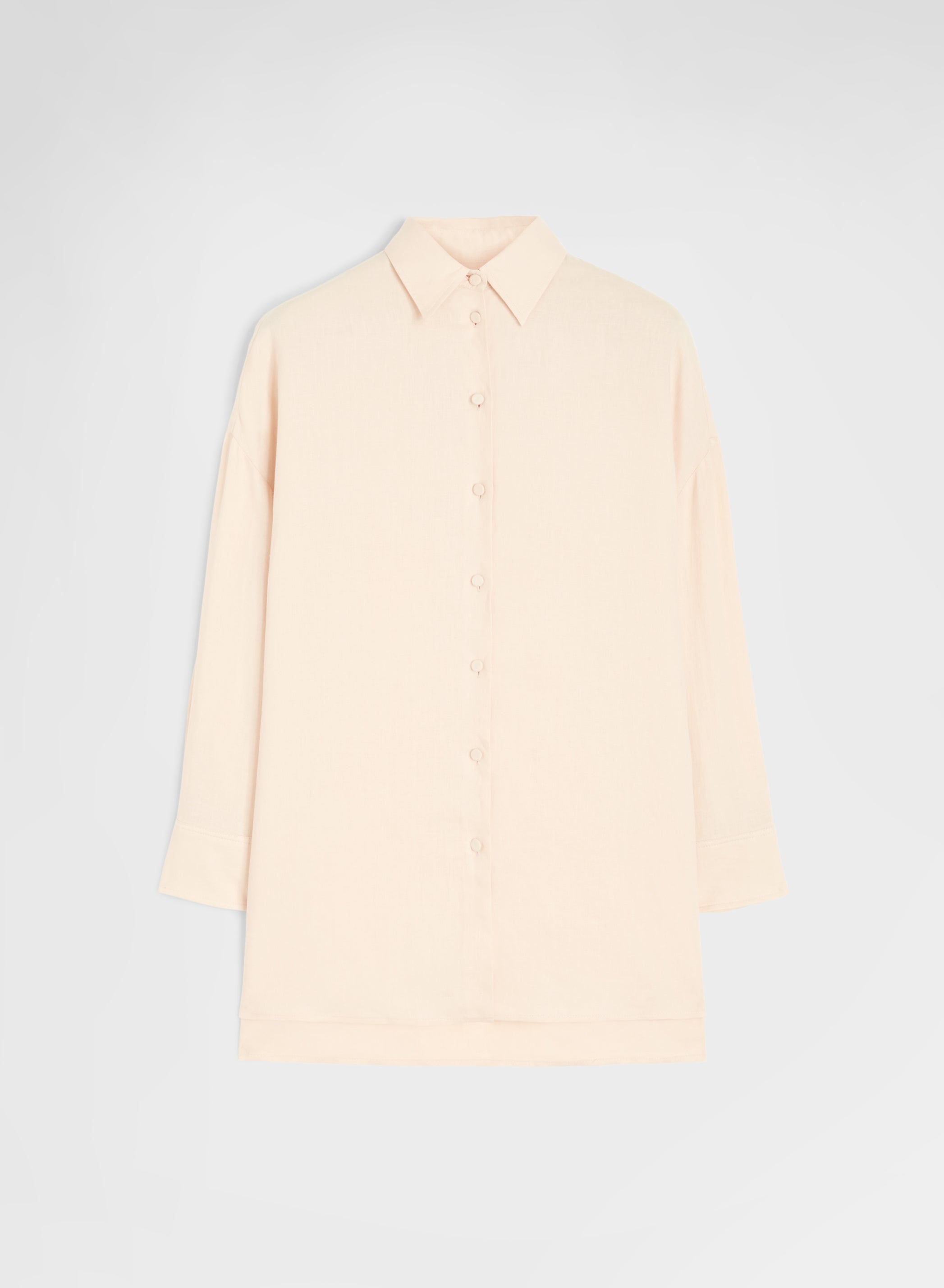 LIGHT LINEN SHIRT PEACH
