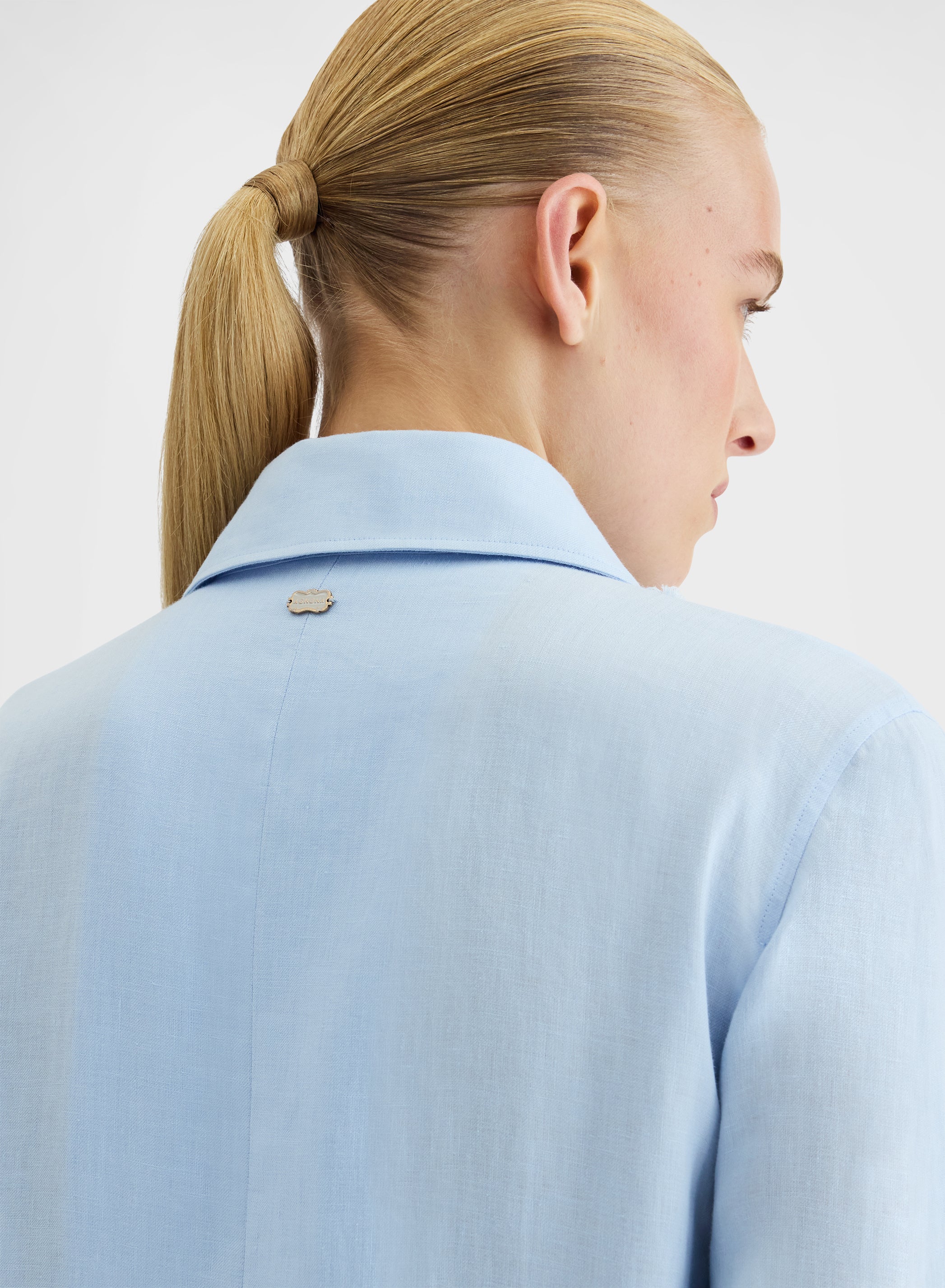 LIGHT LINEN DRESS CLOUD