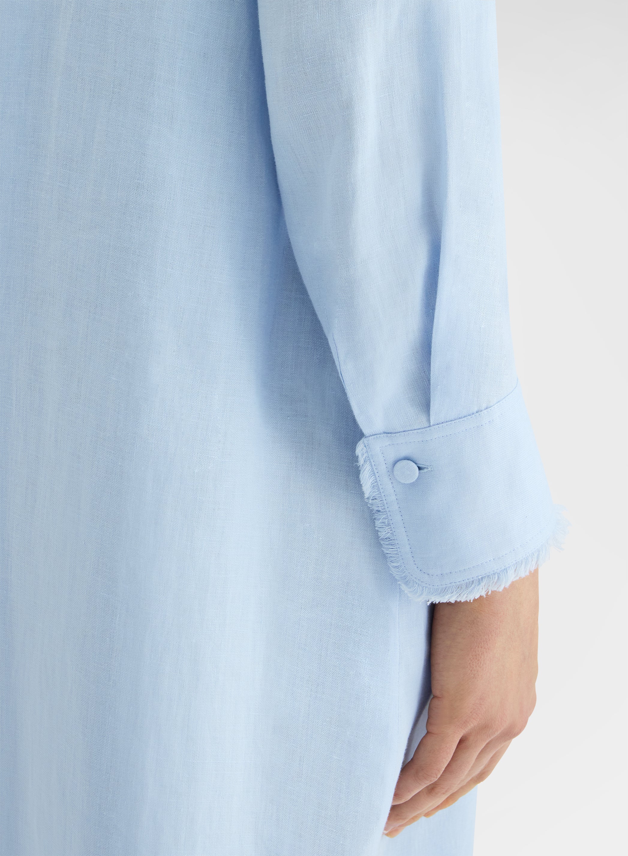 LIGHT LINEN DRESS CLOUD