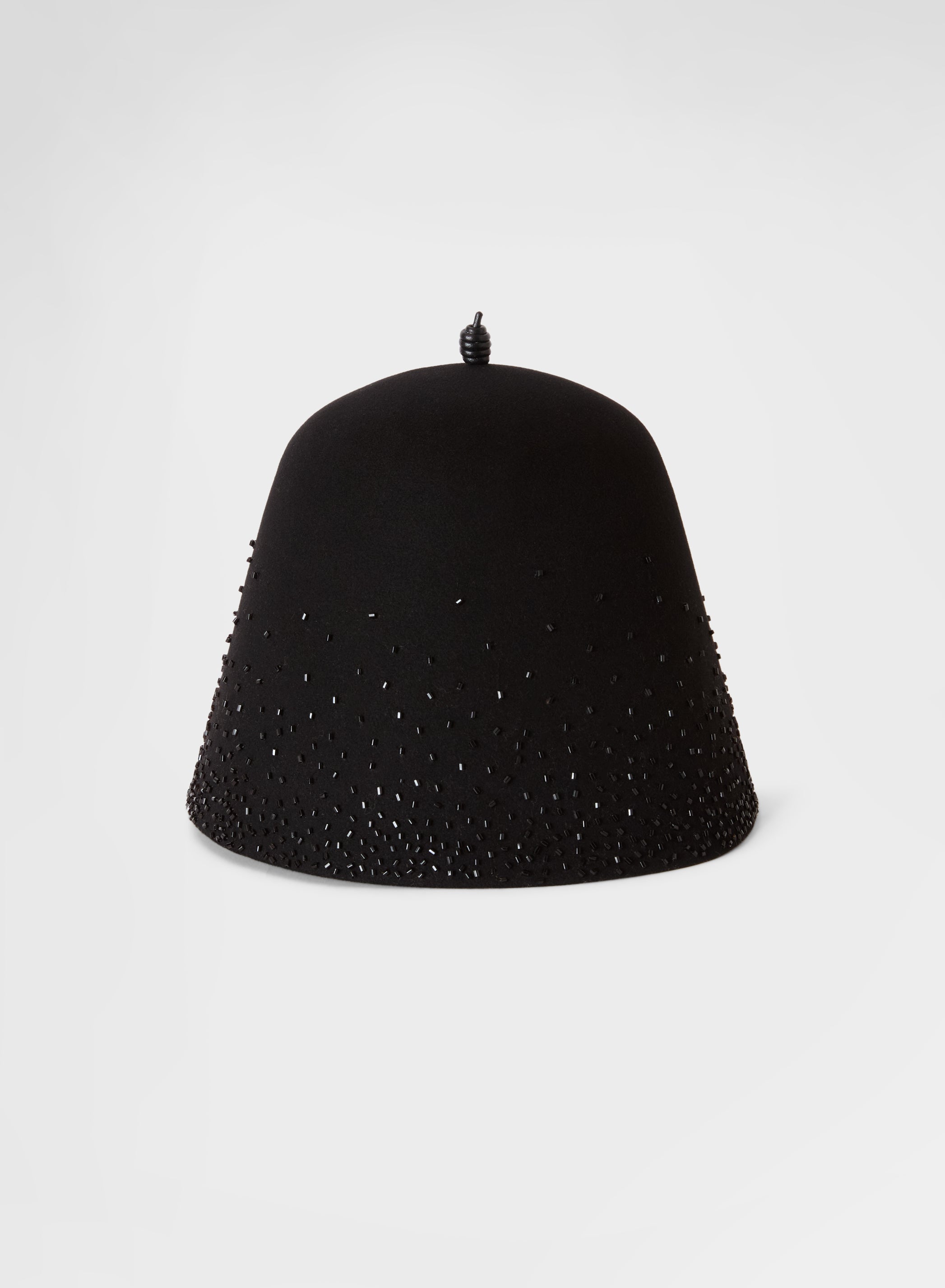 WOOL FELT BAJOUR BLACK