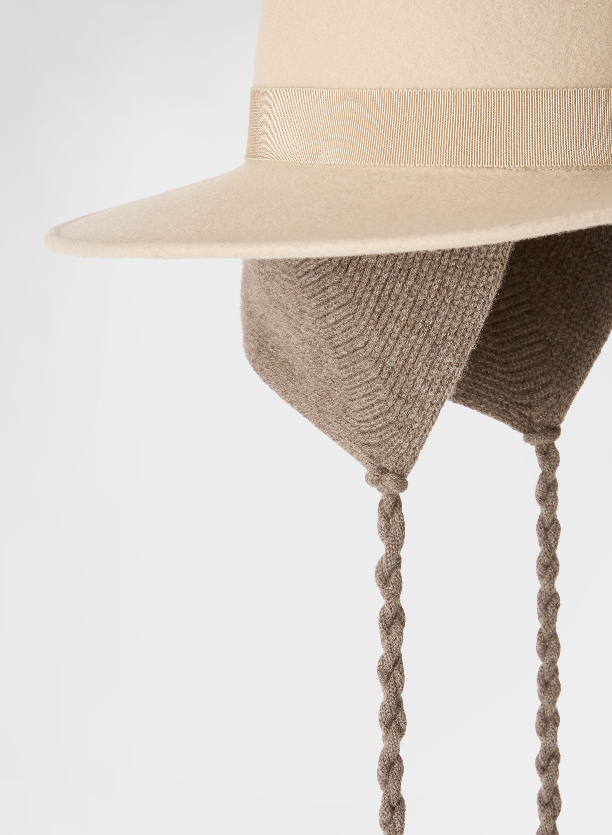 WOOL FELT HAT SAND