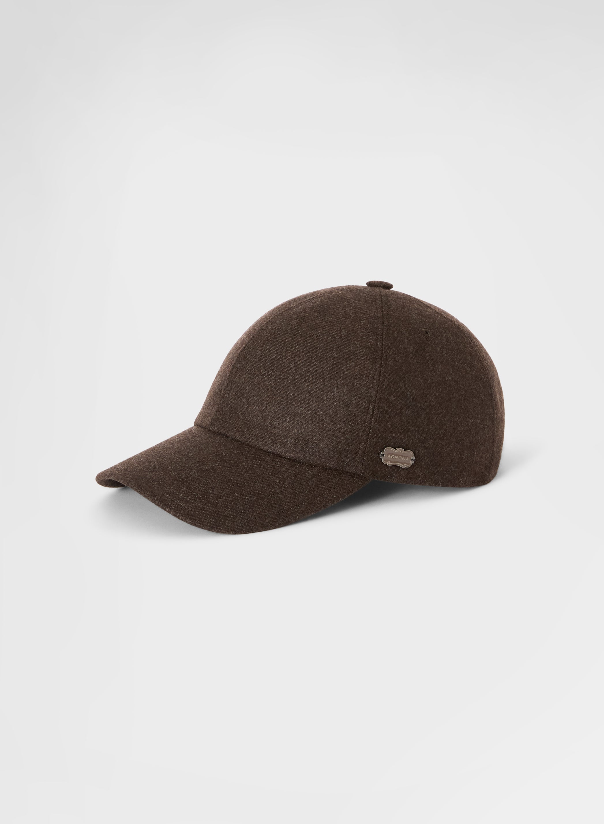 LIGHT CASHMERE MELANGE BASEBALL CAP