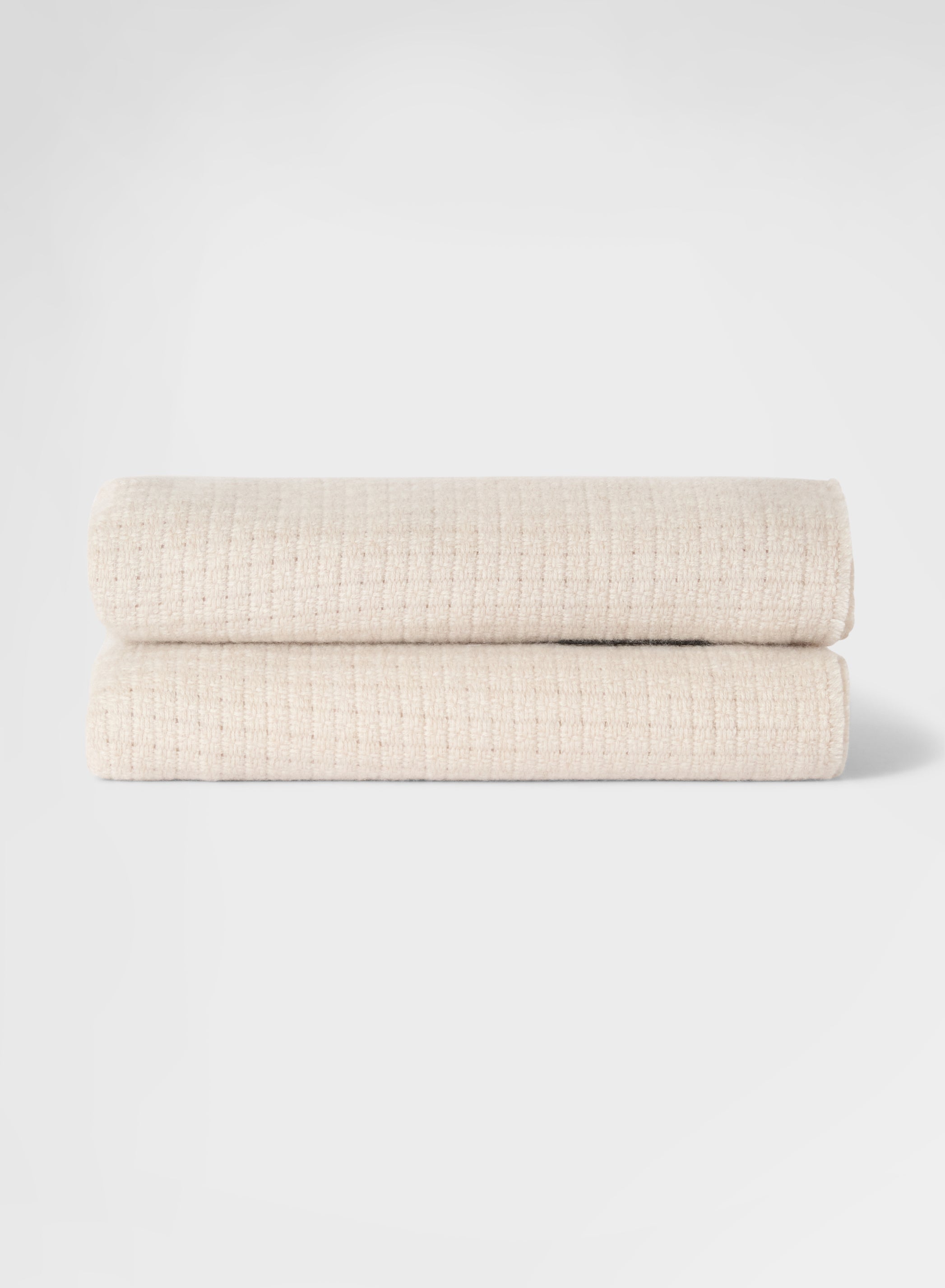 TEXTURED CASHMERE PLAID KHAKI