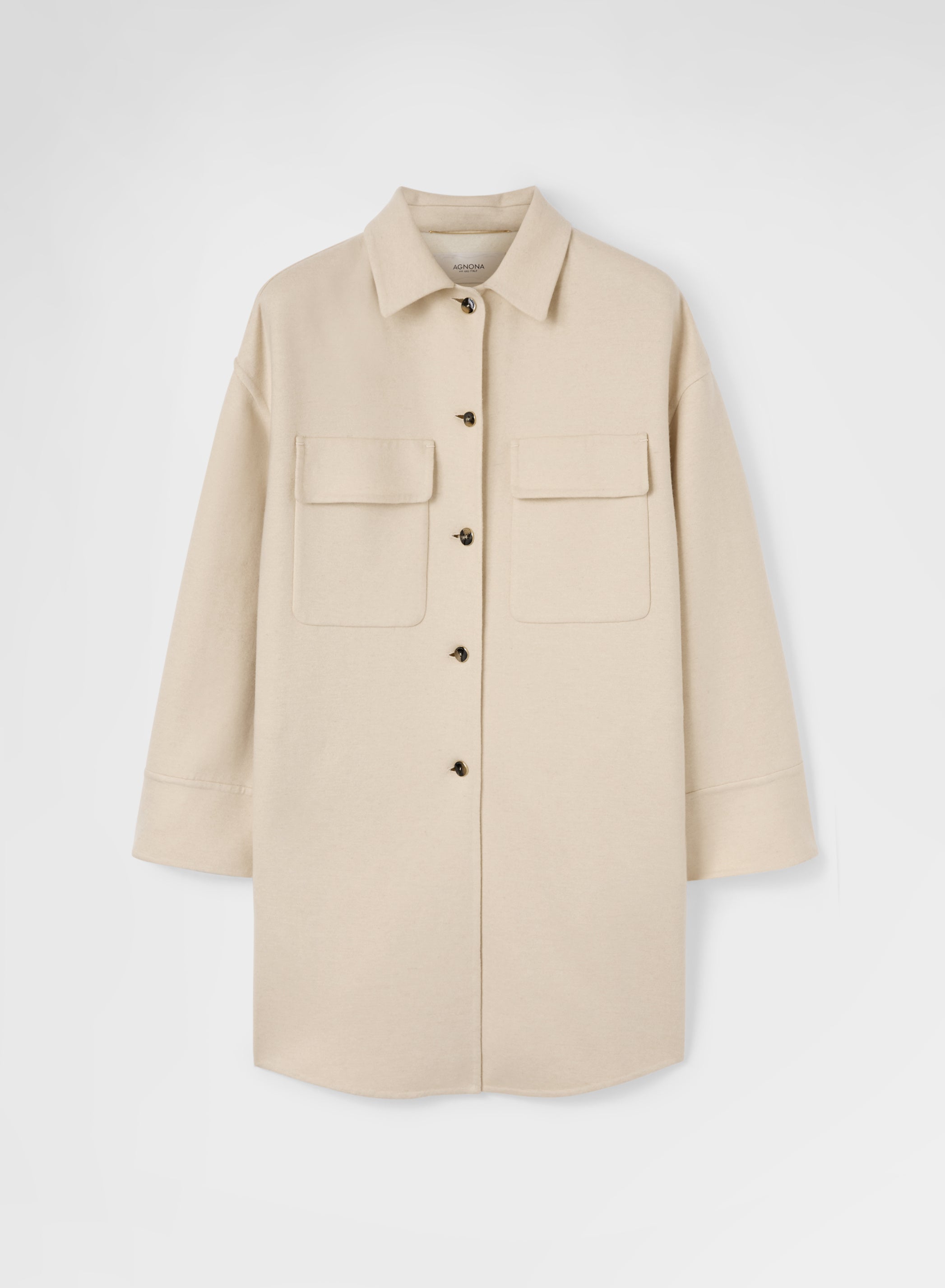 B-JERSEY DOUBLE FACE OVERSHIRT