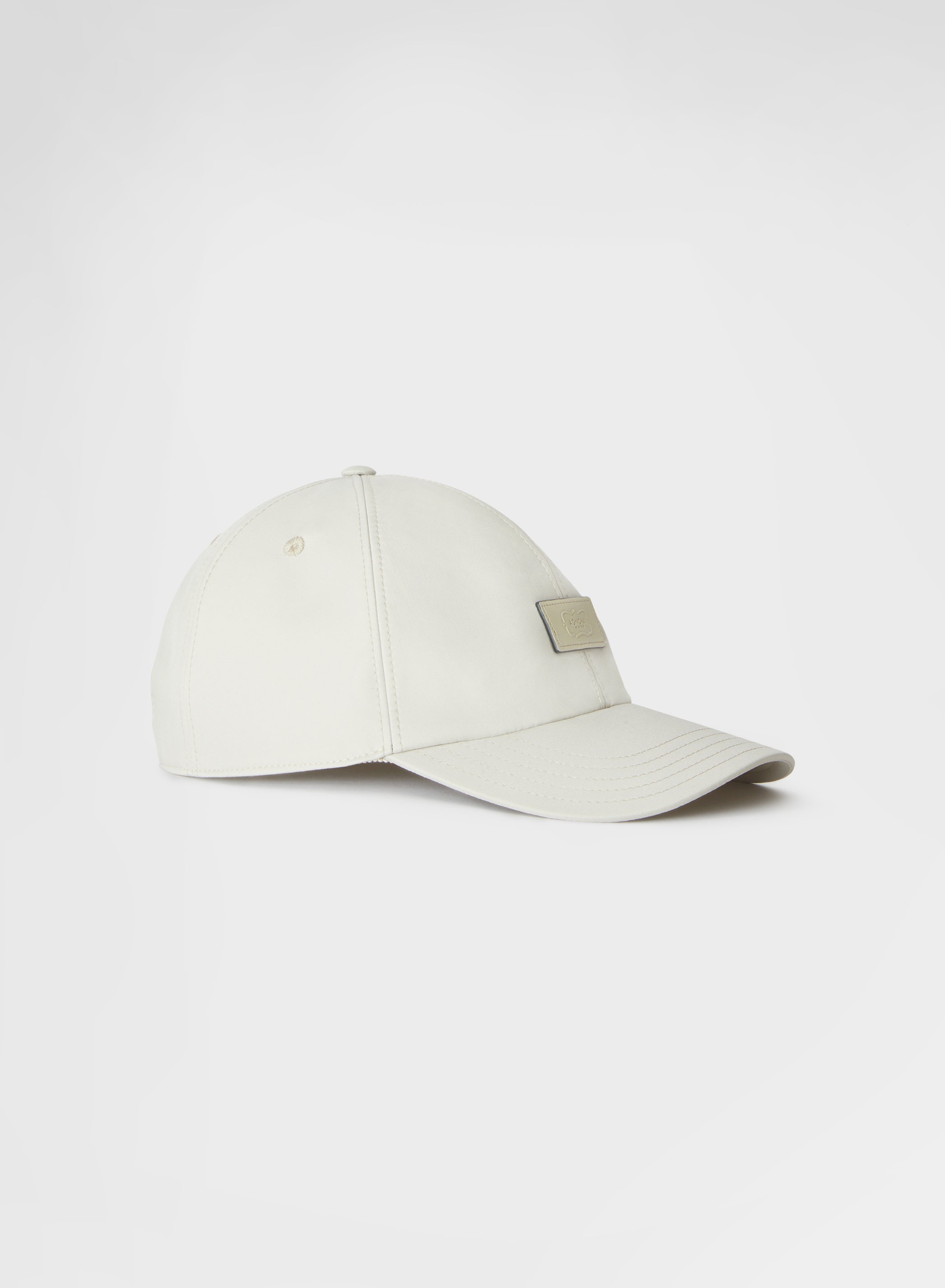 NYLON TECH TWILL BASEBALL CAP SAND