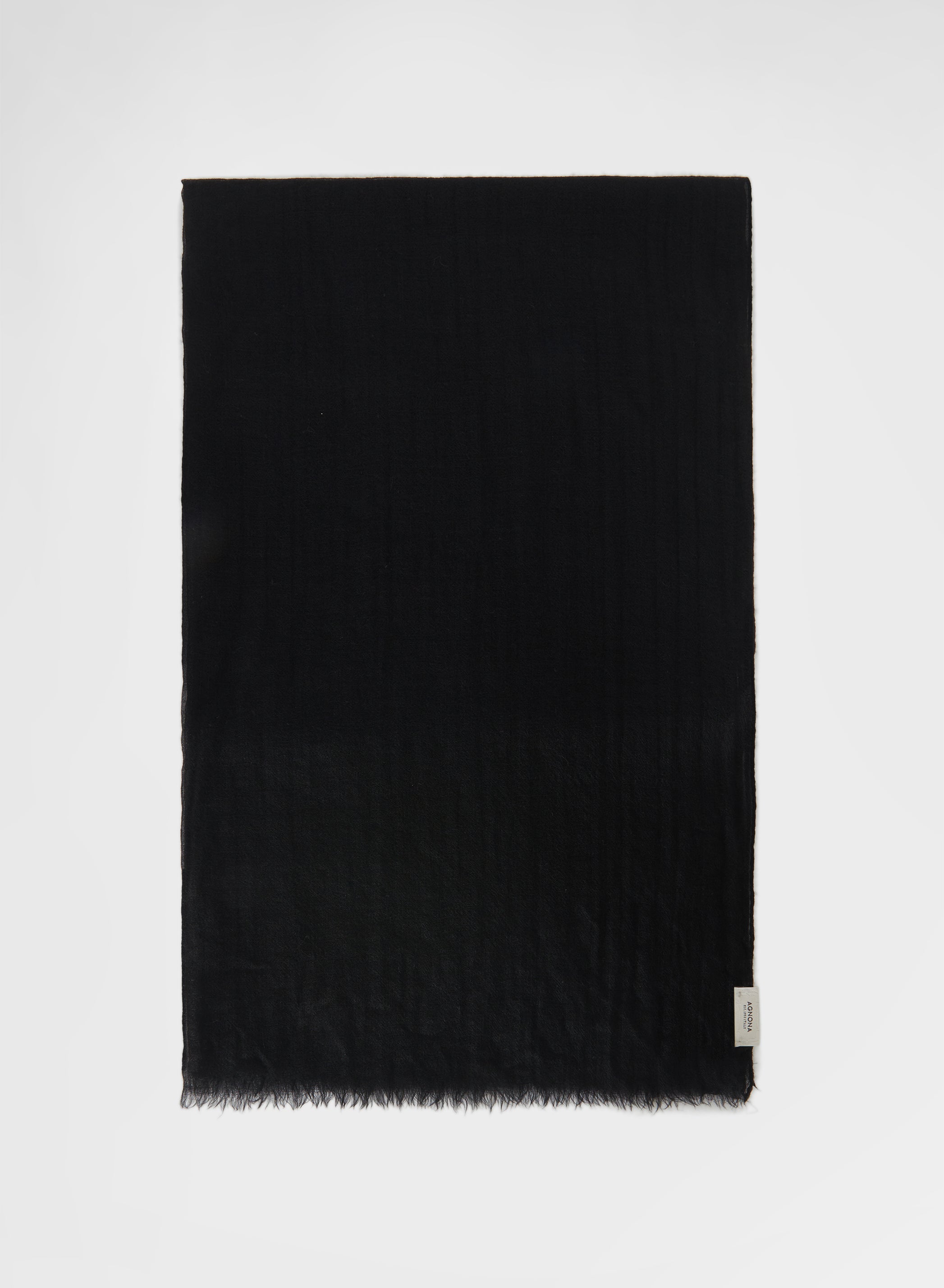 CASHMERE NUVOLA SCARF BLACK