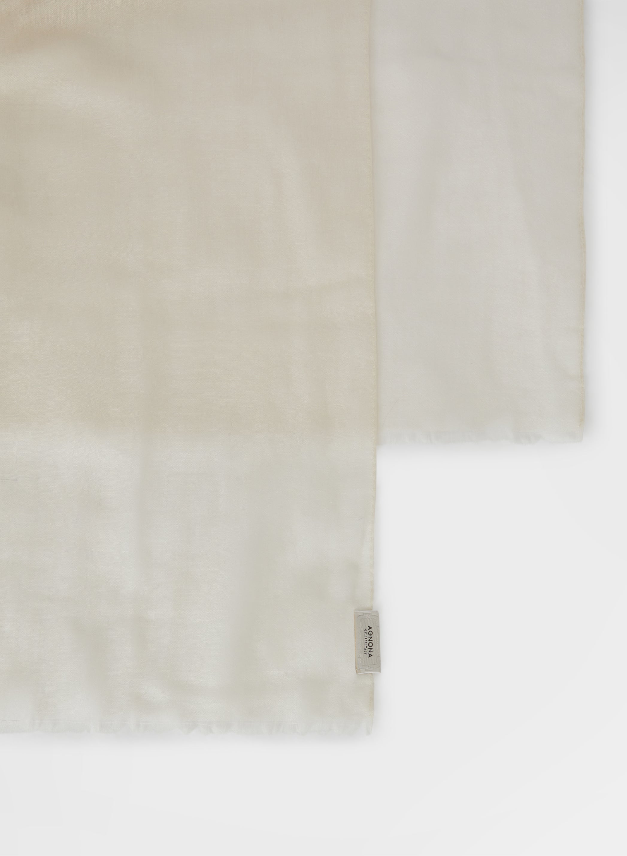 CASHMERE NUVOLA SCARF SUPER ALBINO