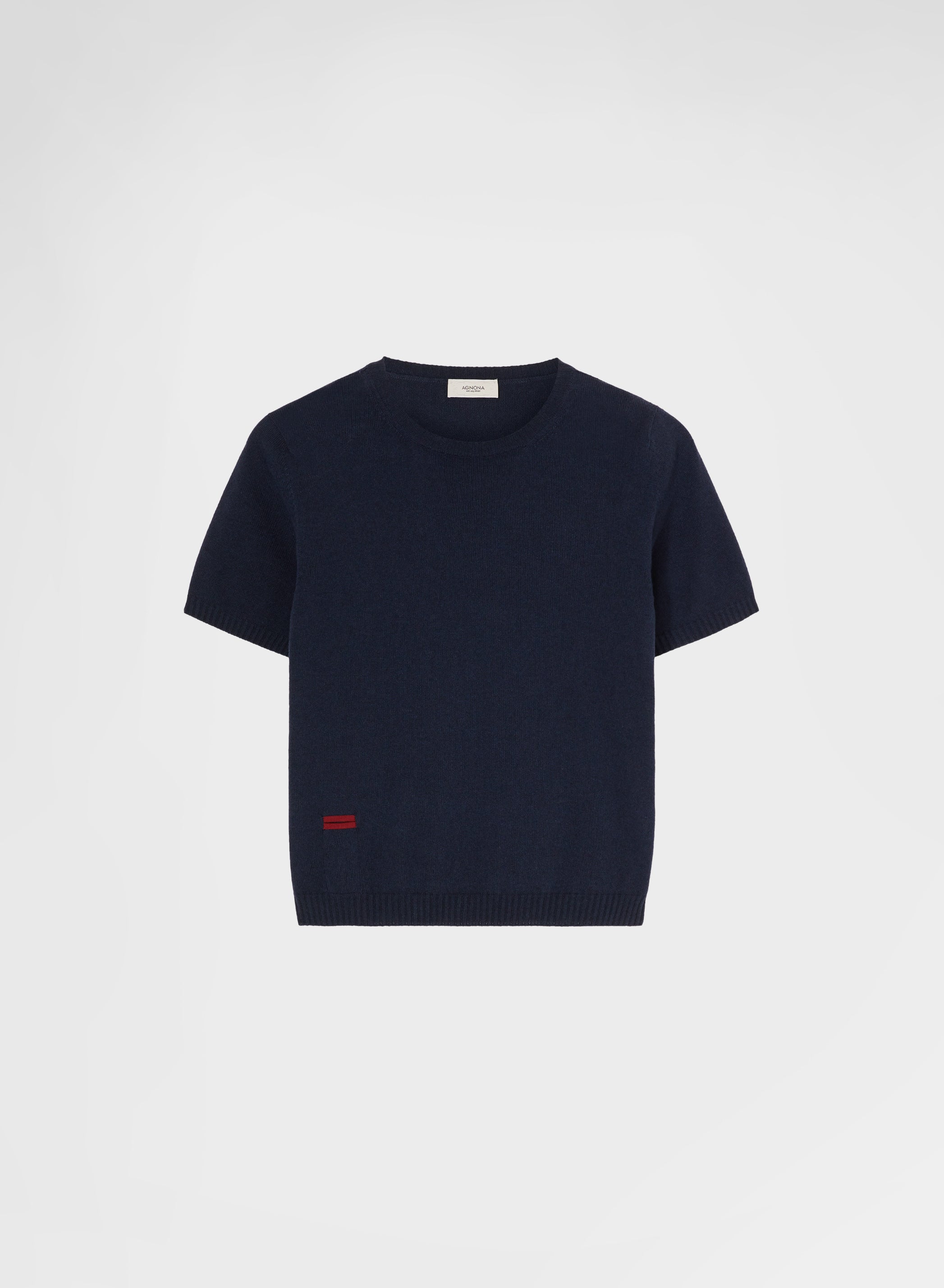 CASHMERE COTTON LIPSTICK T-SHIRT